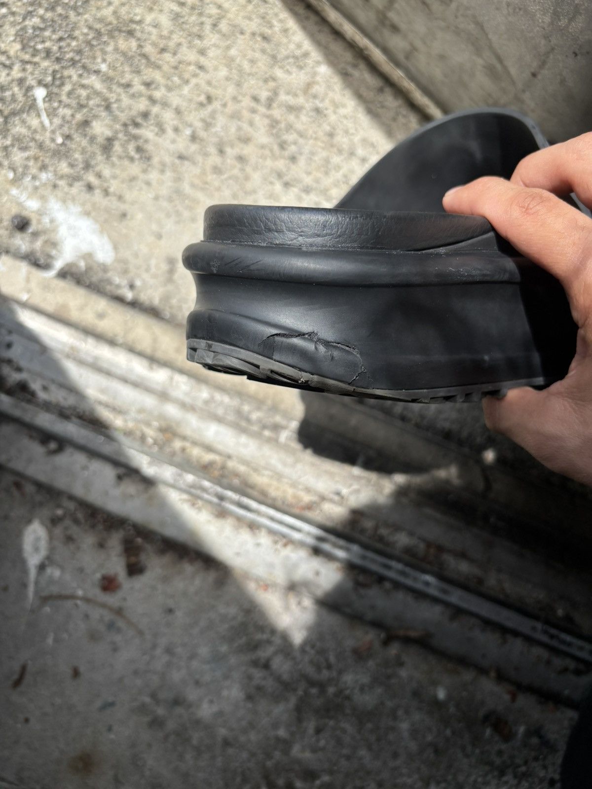 Gucci Gucci black platform slides Size US 8.5 / EU 41-42 - 12 Thumbnail