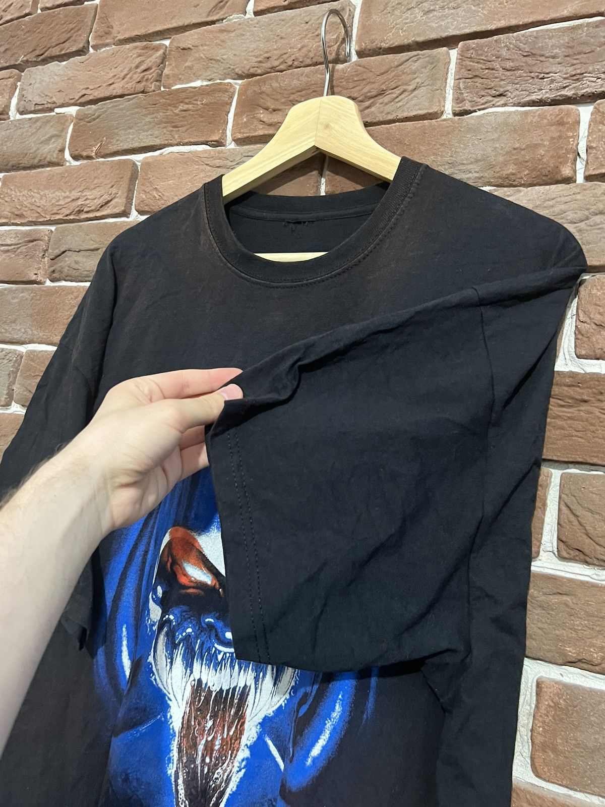 Band Tees Motorhead England Rock Band Black Faded Classic Y2k Tee Size US XXL / EU 58 / 5 - 4 Thumbnail