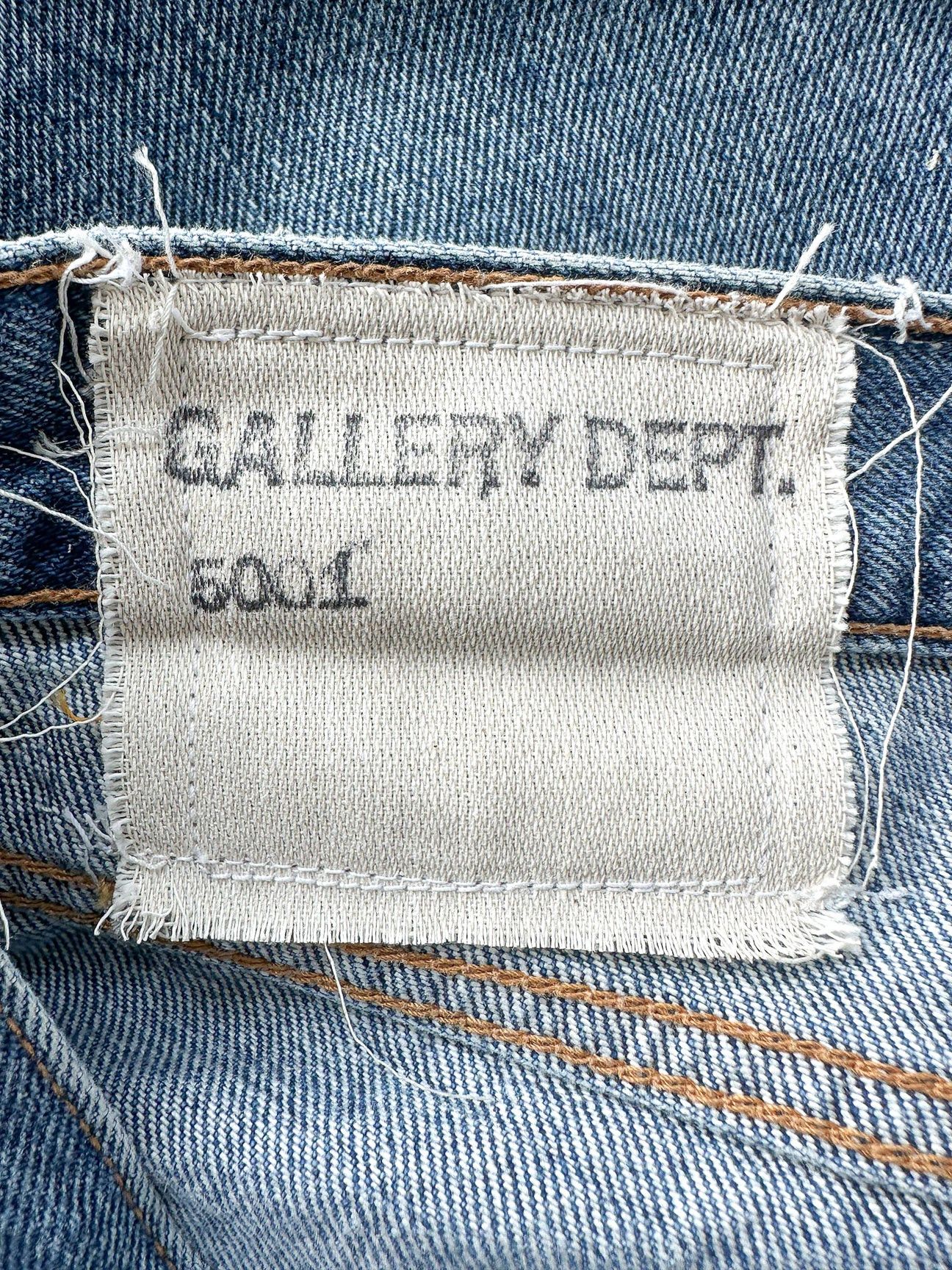 Gallery Dept. Gallery Dept. Levi 5001 Selvedge Reworked Paint Jeans Size US 34 / EU 50 - 6 Thumbnail