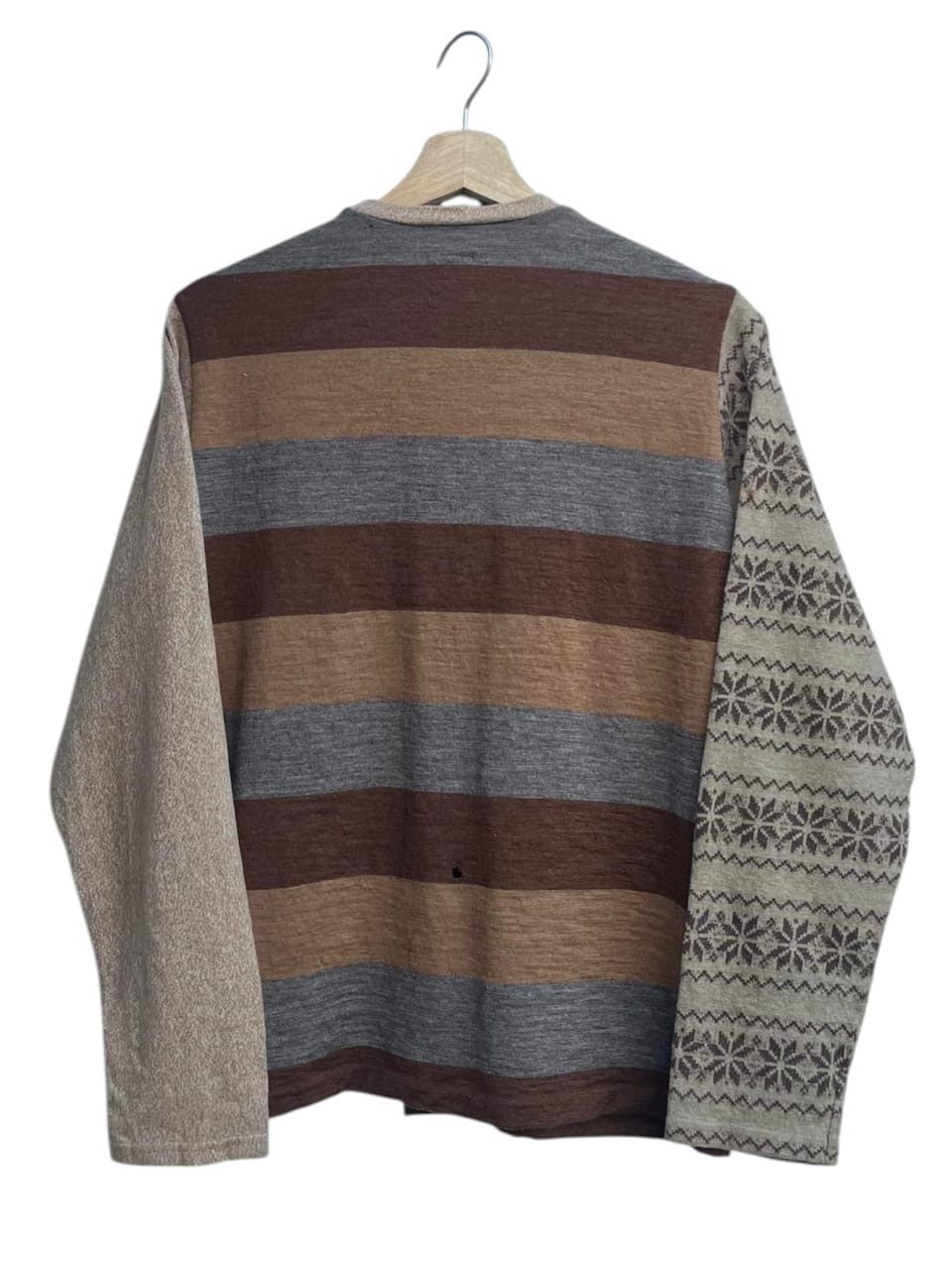 Hai Sporting Gear 80s Hai Sporting Gear Issey Miyake Wool Cardigan Size M / US 6-8 / IT 42-44 - 4 Thumbnail