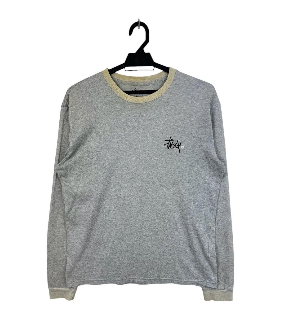 Stussy Big Logo Stussy Long Sleeve Shirt Size US L / EU 52-54 / 3 - 1 Thumbnail