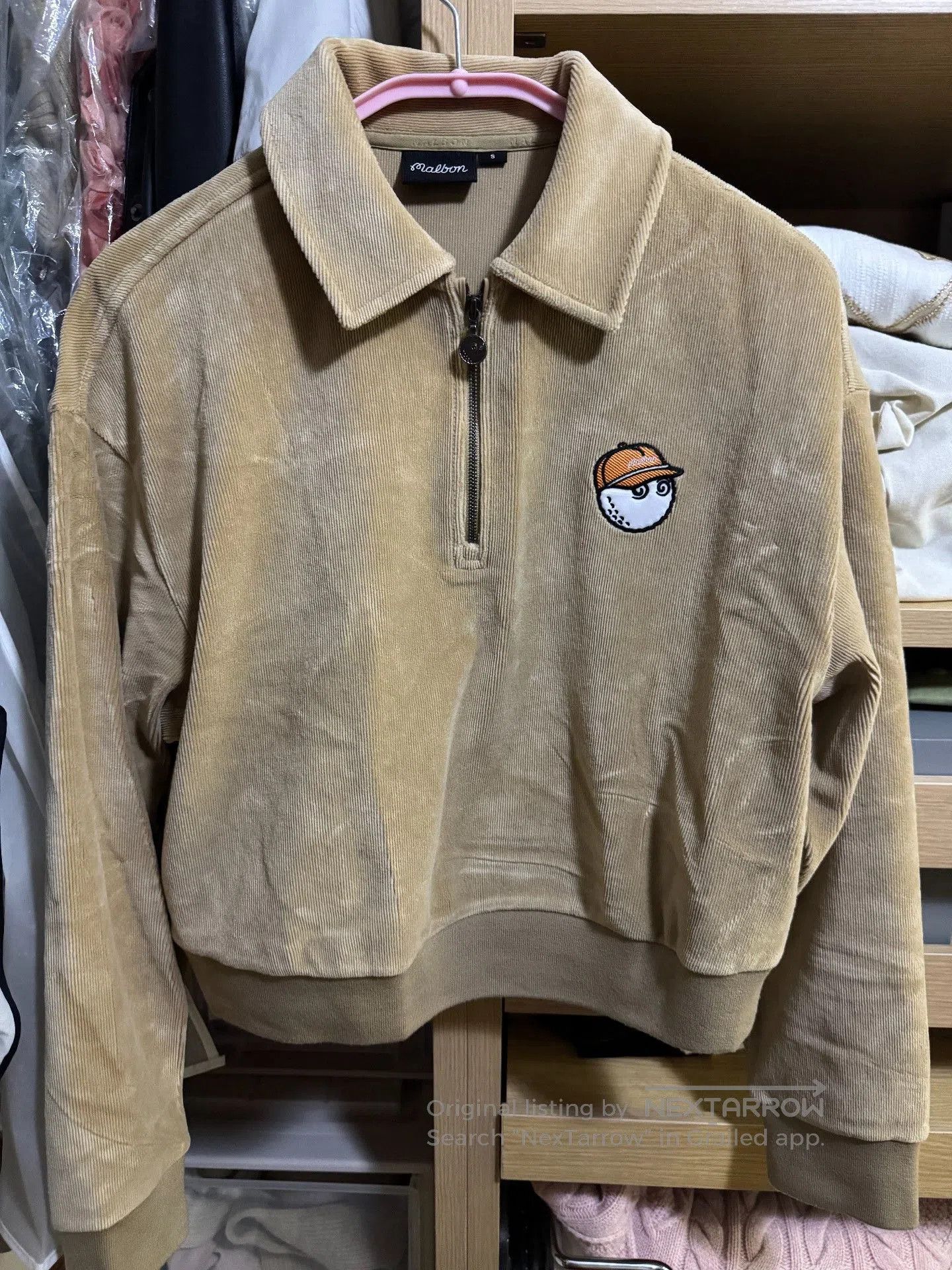 Malbon Malbon Women's Golf Embroidered Fleece Sweatshirt. Size S / US 4 / IT 40 - 1 Thumbnail