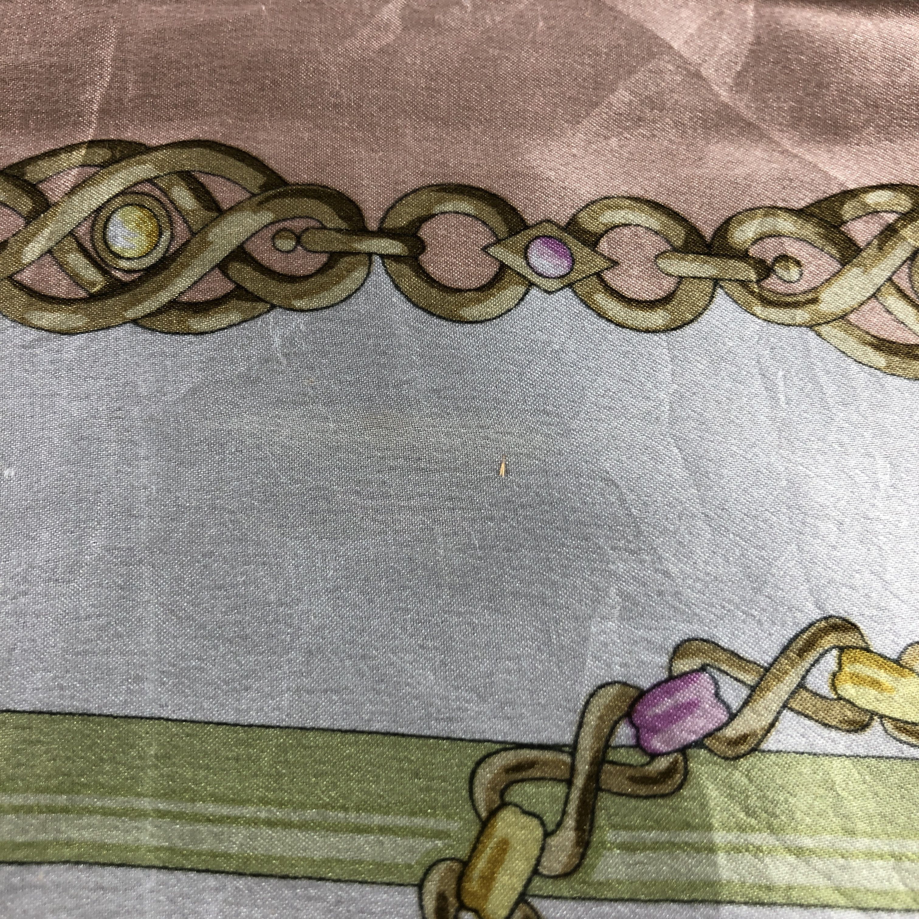 Lancel Vintage Lancel Luxury Silk Scarf M1229 Size ONE SIZE - 6 Thumbnail