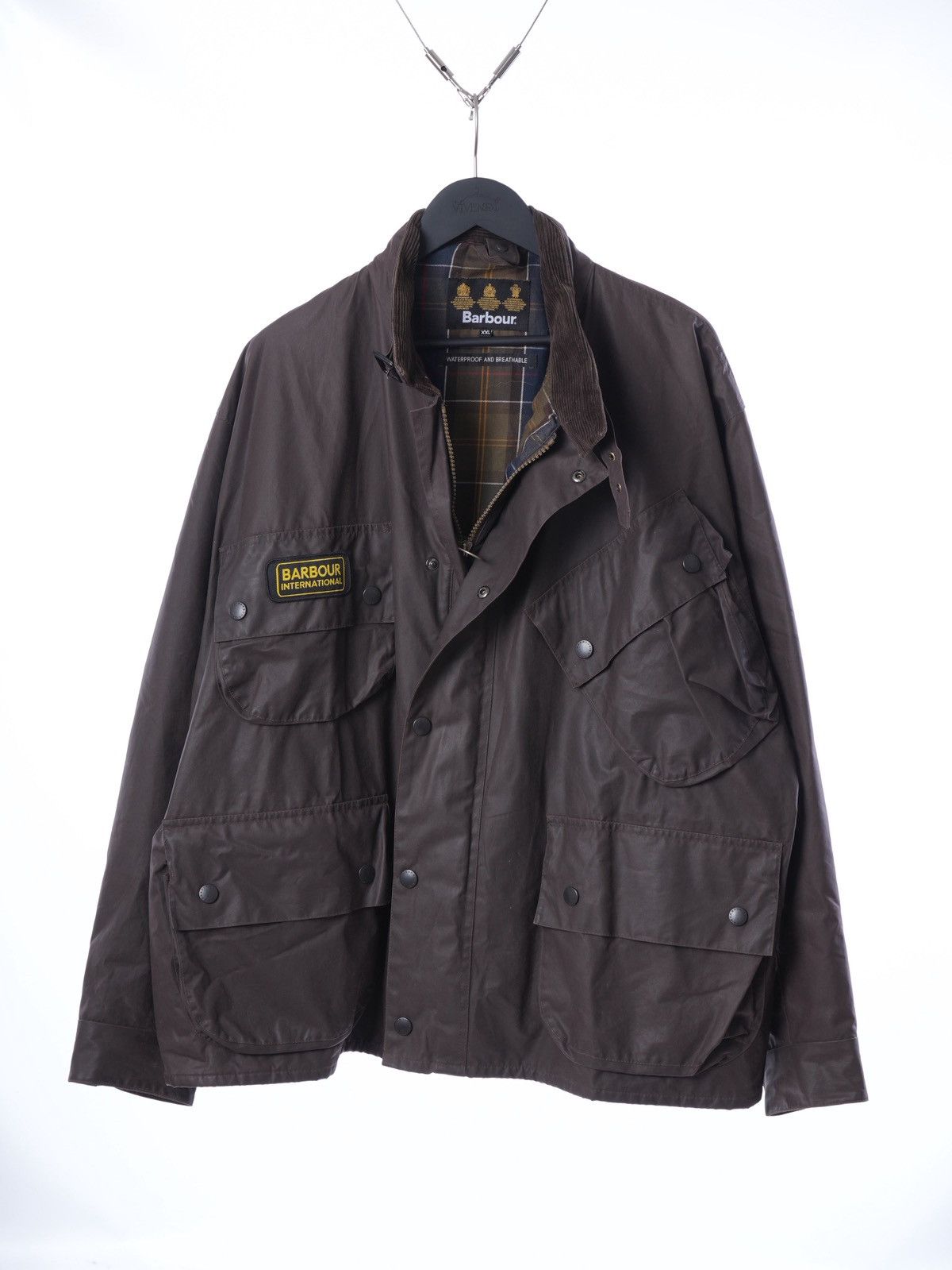 Barbour Barbour International Duracotton T592 Wax Jacket XXL Size US XXL / EU 58 / 5 - 1 Thumbnail