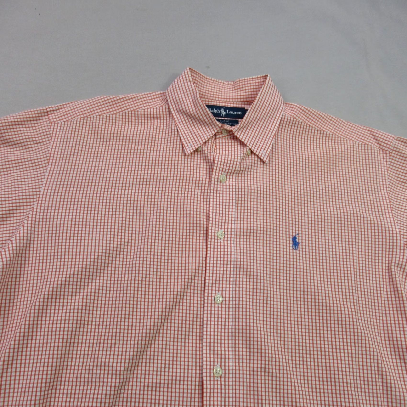 Polo Ralph Lauren Ralph Lauren Shirt Mens Large Long Sleeve Button Front Blake Orange Checks Polo Ralph Lauren Shirt Mens Large Long Sleeve Button-Up Orange Checks Size US L / EU 52-54 / 3 - 3 Thumbnail