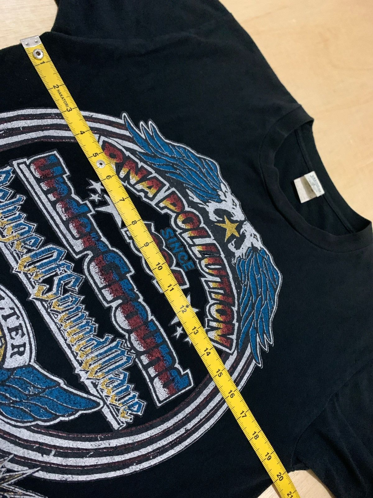 Hysteric Glamour × If Six Was Nine × Japanese Brand Vintage Rna Pollution UnderGround Punk style Tshirt Size US M / EU 48-50 / 2 - 10 Thumbnail