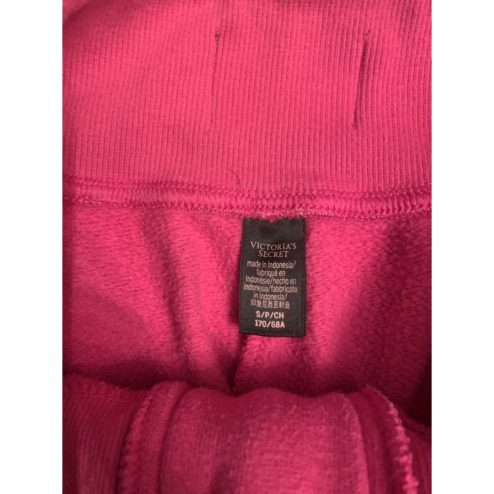 Victoria's Secret VINTAGE? (No) Victoria's Secret Jogger Pants Women S Pink Jogger Activewear Womens Small Pink Victoria's Secret Joggers JS? Size 28" / US 6 / IT 42 - 3 Thumbnail