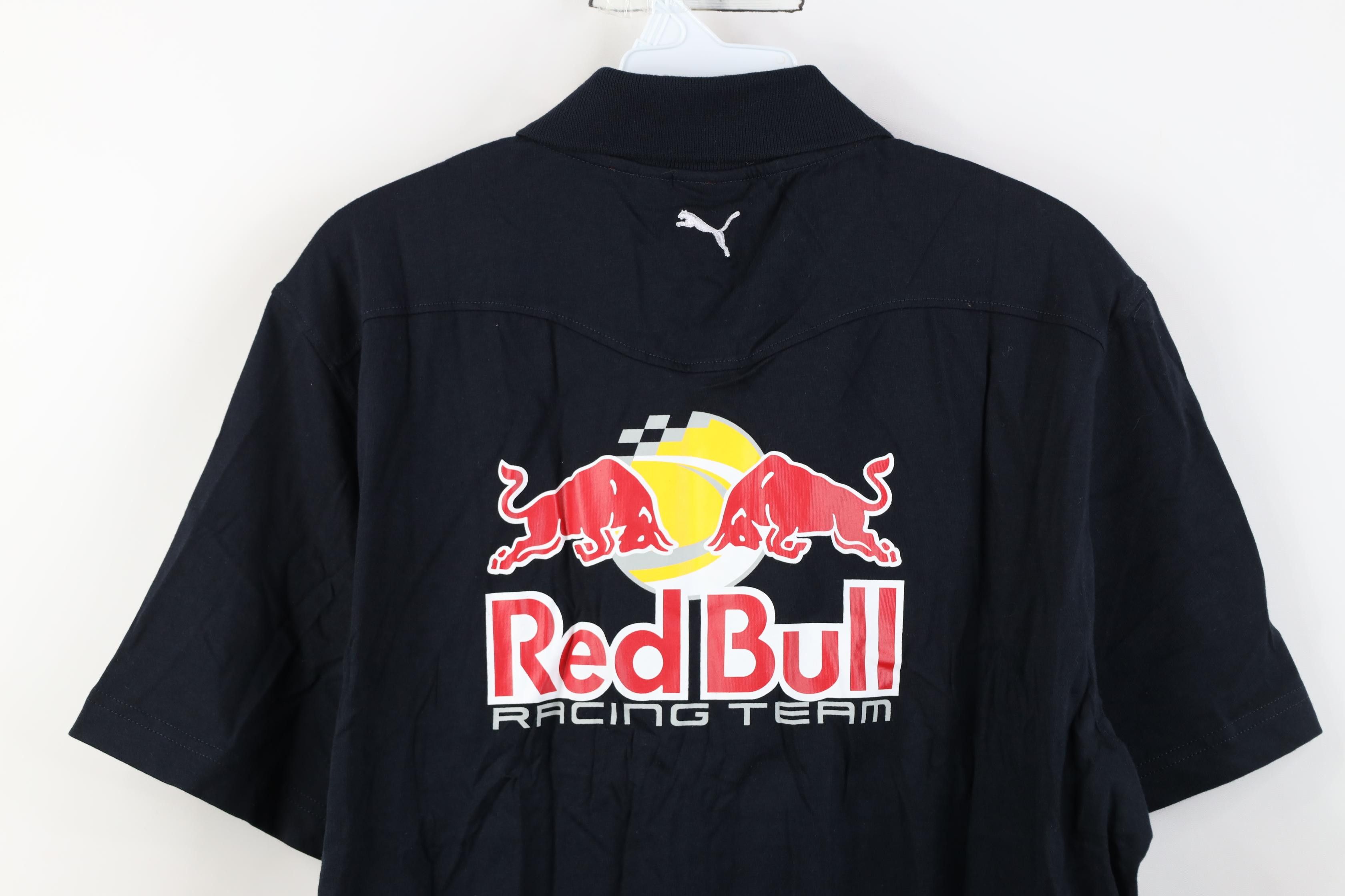 Puma New Puma x F1 Formula One Racing Red Bull Team Polo Shirt Size US L / EU 52-54 / 3 - 15 Thumbnail