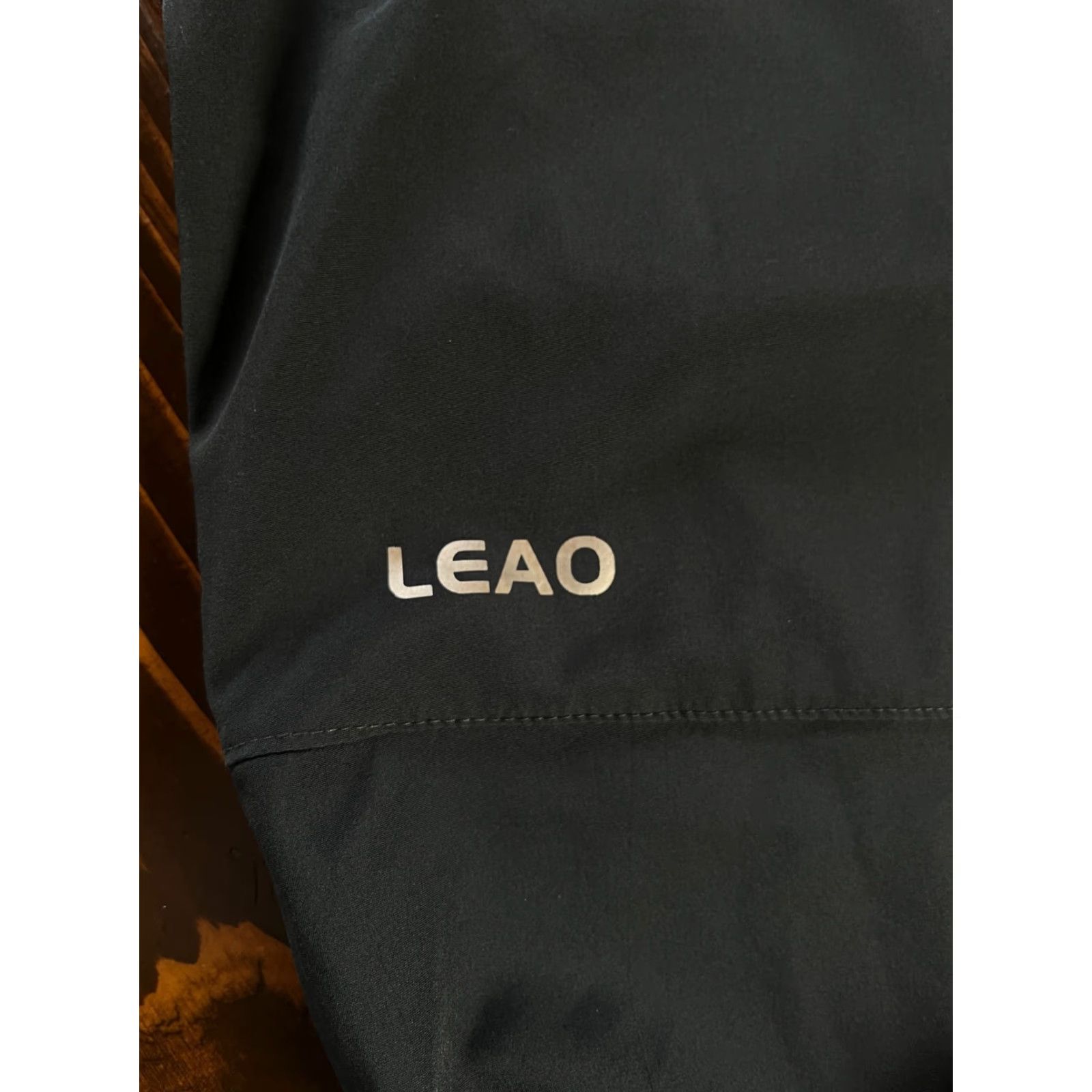 Vintage LEAO Capri Pants XL Black Activewear Pockets Pull On Elastic Waist Adjustable Hem Band Women Pants Size 40" / US 18 - 3 Thumbnail