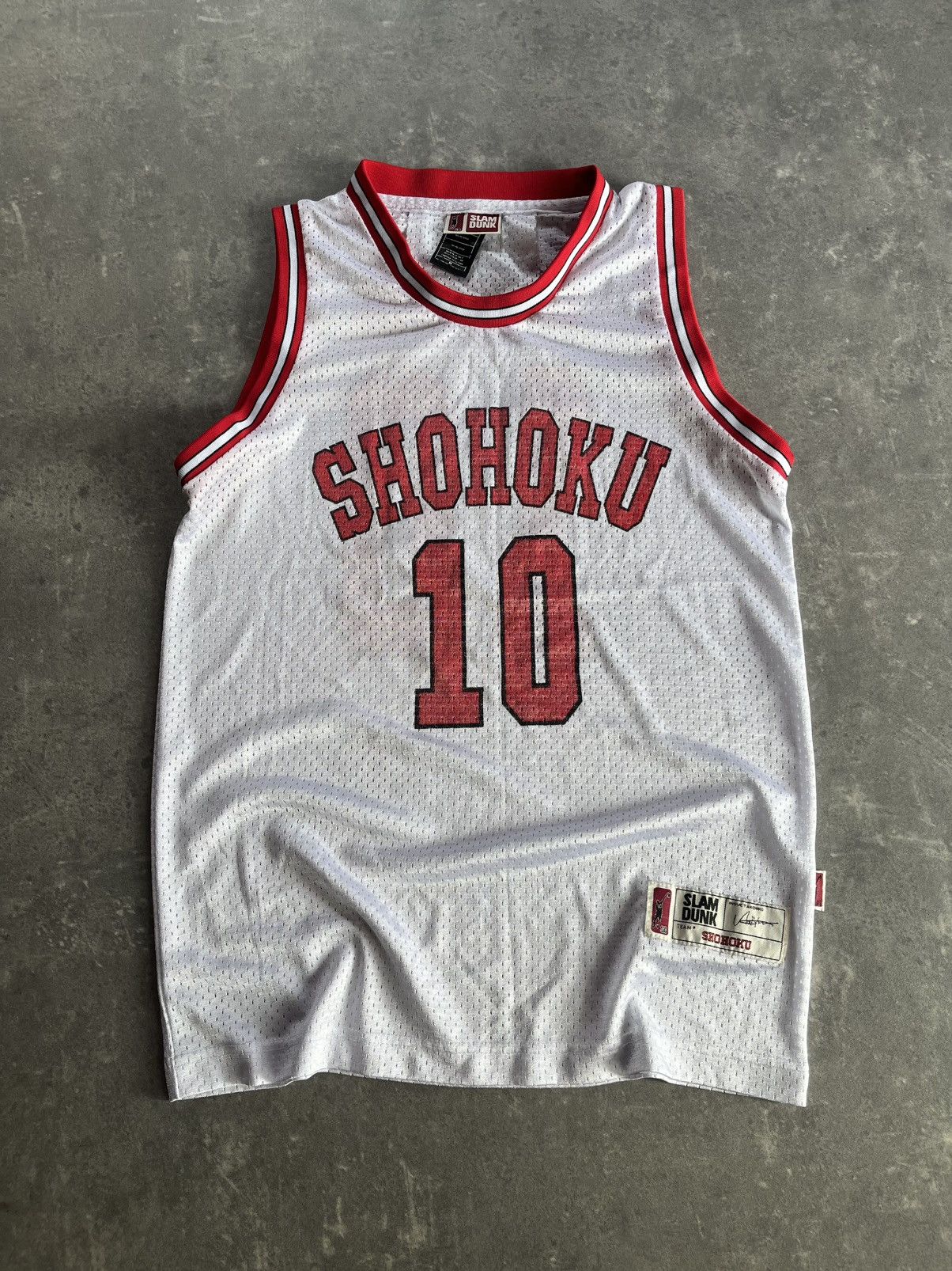 Vintage Inoue Takehiko Manga Slam Dunk Jersey Tank Top Size M Size US M / EU 48-50 / 2 - 1 Thumbnail