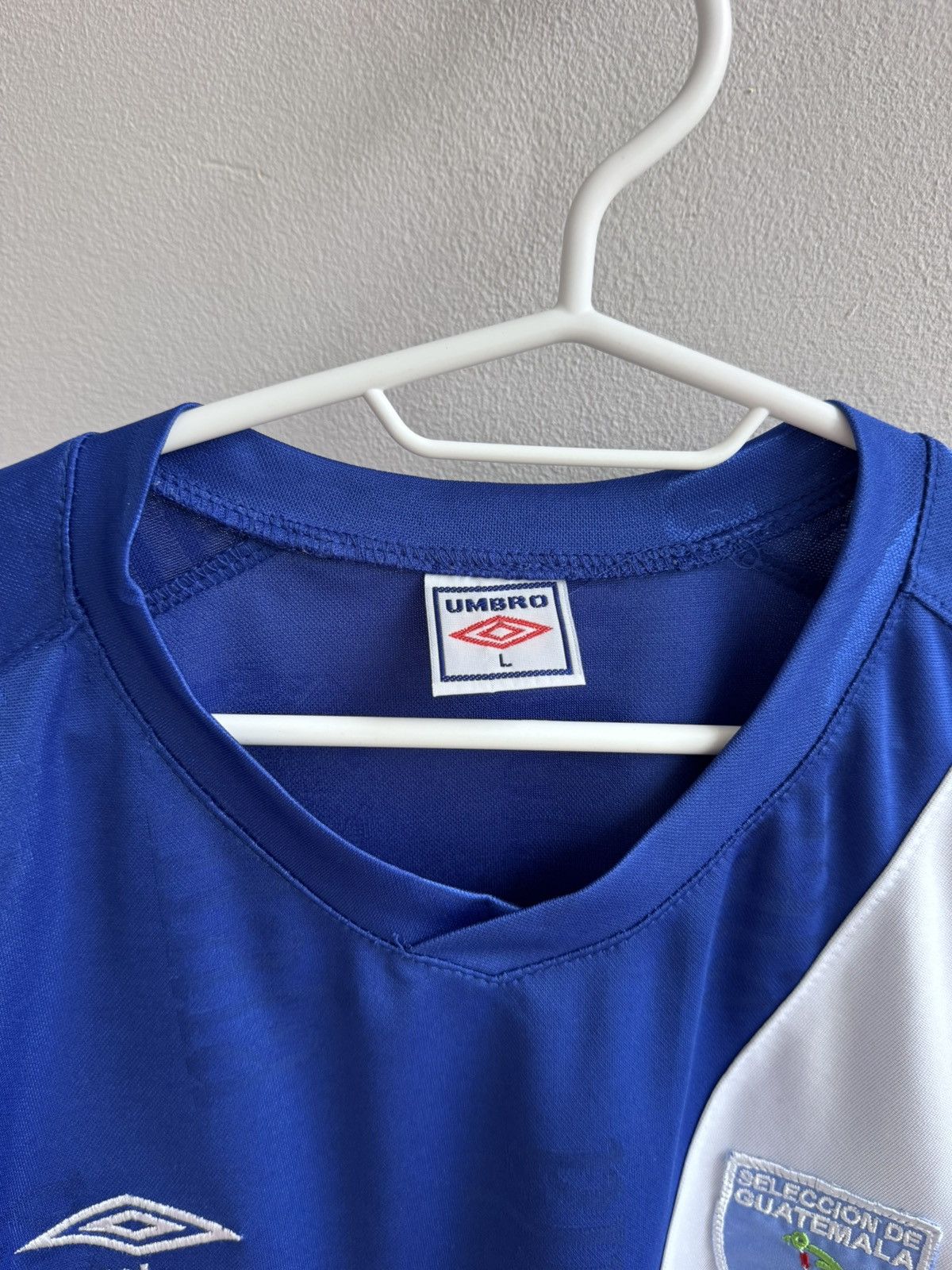 Umbro Guatemala Vintage 90s Football Soccer Jersey Shirt Umbro Size US L / EU 52-54 / 3 - 6 Thumbnail