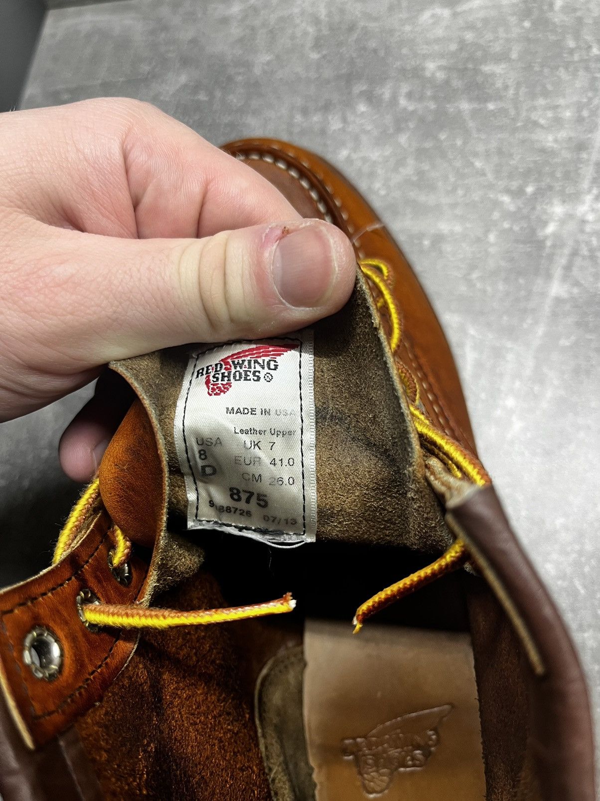 Red Wing × Vintage Red Wing leather boots size 41 Size US 7 / EU 40 - 12 Thumbnail