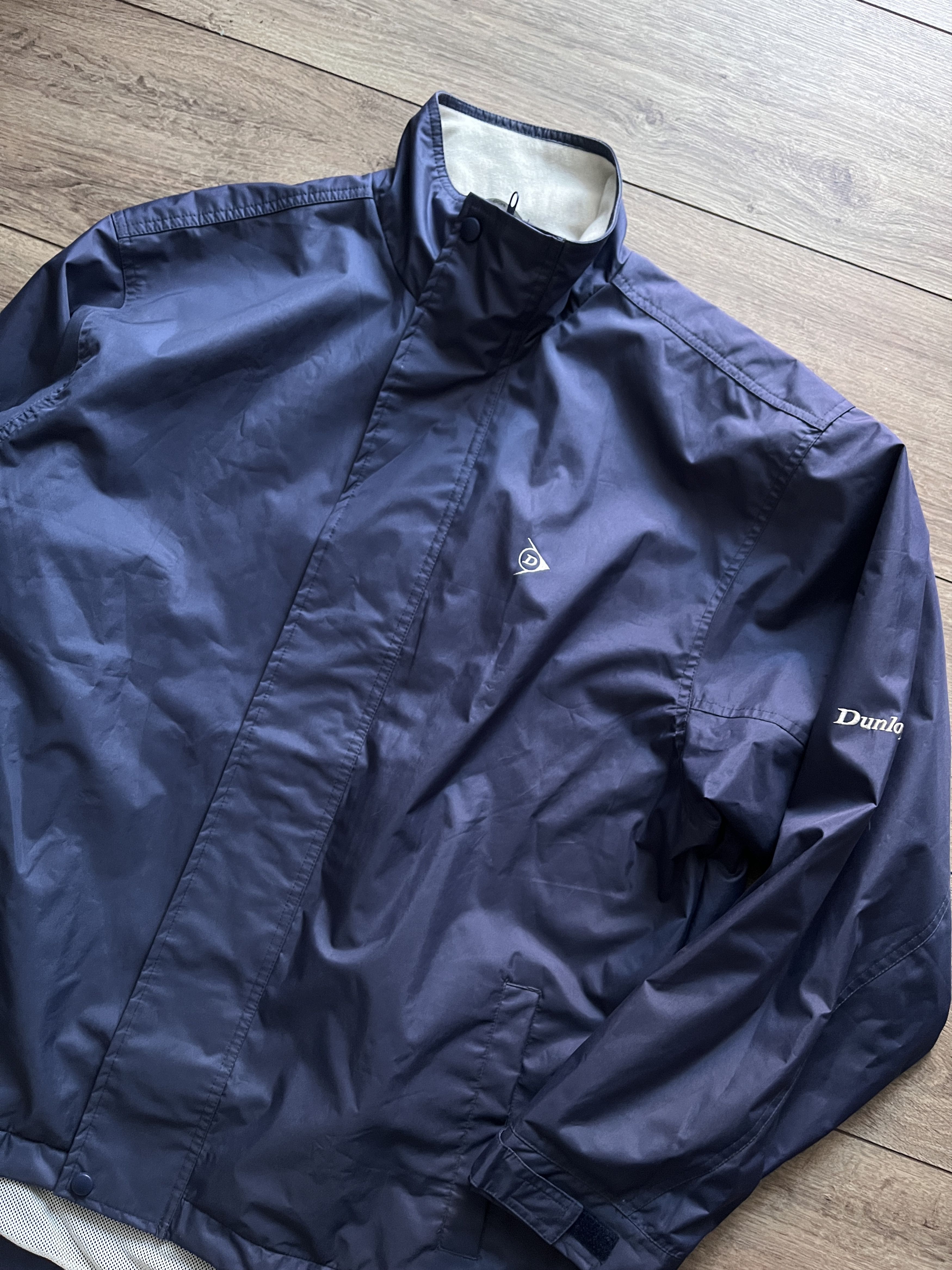 Dunlop × Vintage Vintage Dunlop Jacket Y2K raincoat Size US L / EU 52-54 / 3 - 3 Thumbnail