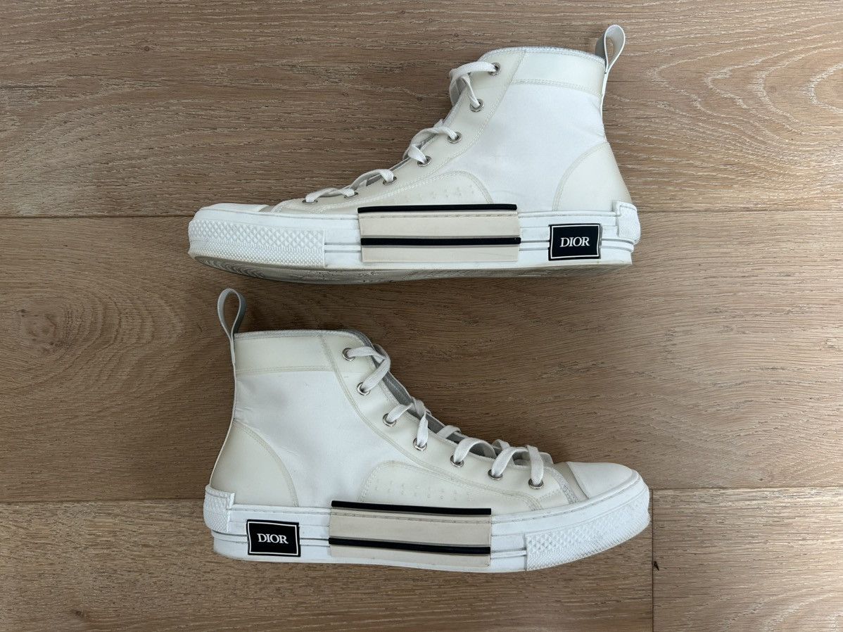 Dior B23 White high top sneakers | Size 12