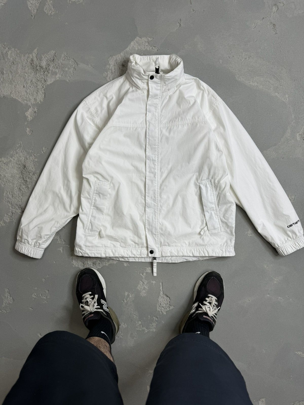 RARE⚠️ Vintage Carhartt White Jacket