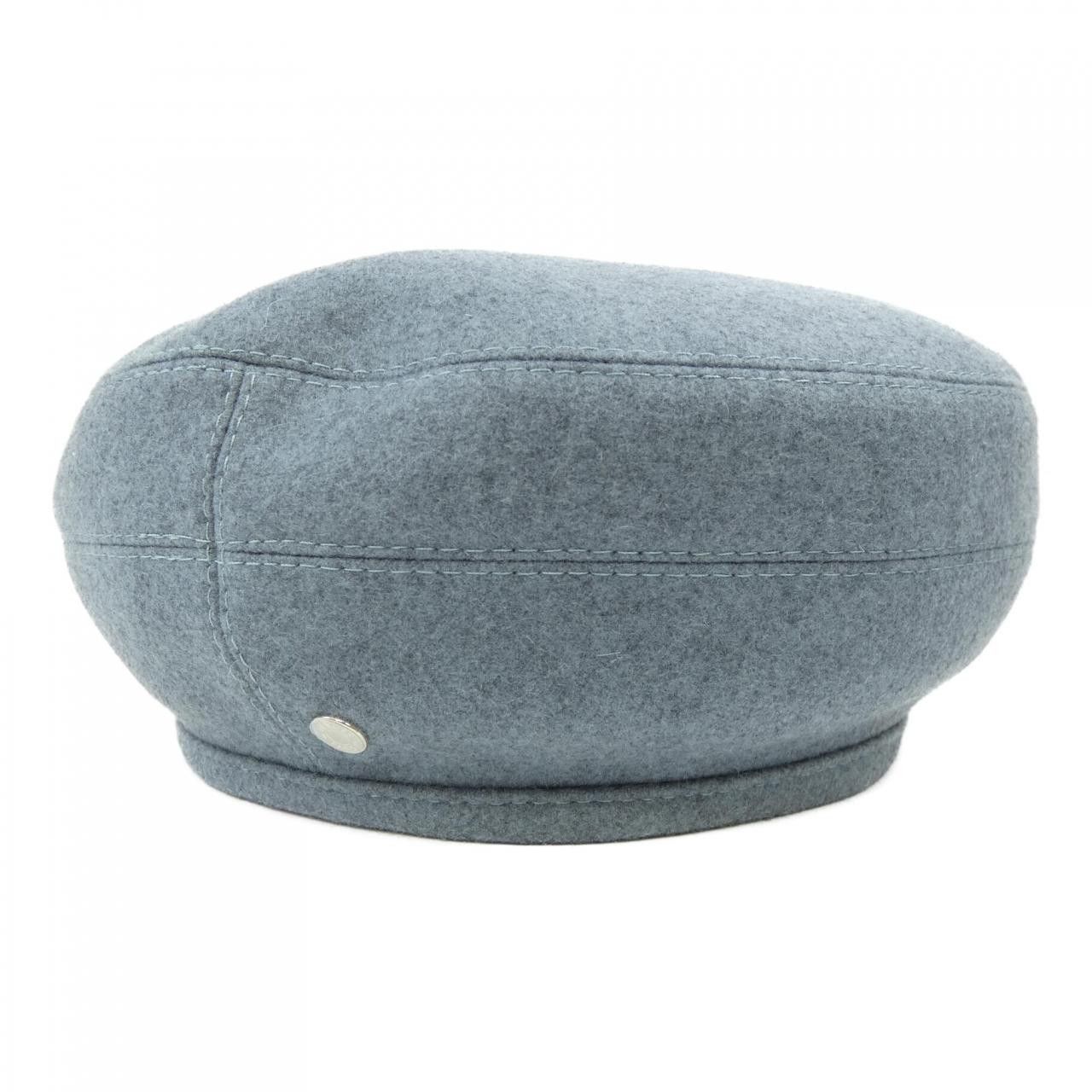 Hermes Hermes Hermes Cuir de Selle Parisienne Patchwork Cashmere Cap Others Hats DUTY FREE for USA Size ONE SIZE - 1 Thumbnail