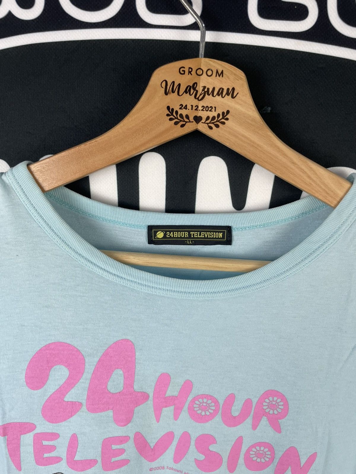 Japanese Brand × Takashi Murakami Takashi Murakami 24 Hour Television Tee Size US L / EU 52-54 / 3 - 6 Thumbnail