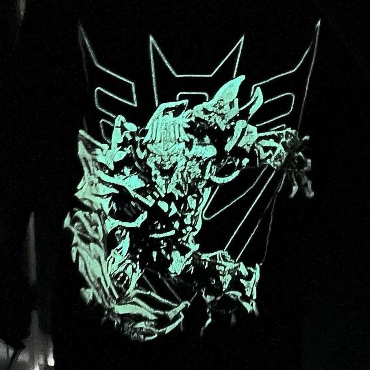 Changes Vintage Transformers Glow In The Dark Movie Promo T Shirt Size US XXL / EU 58 / 5 - 2 Thumbnail