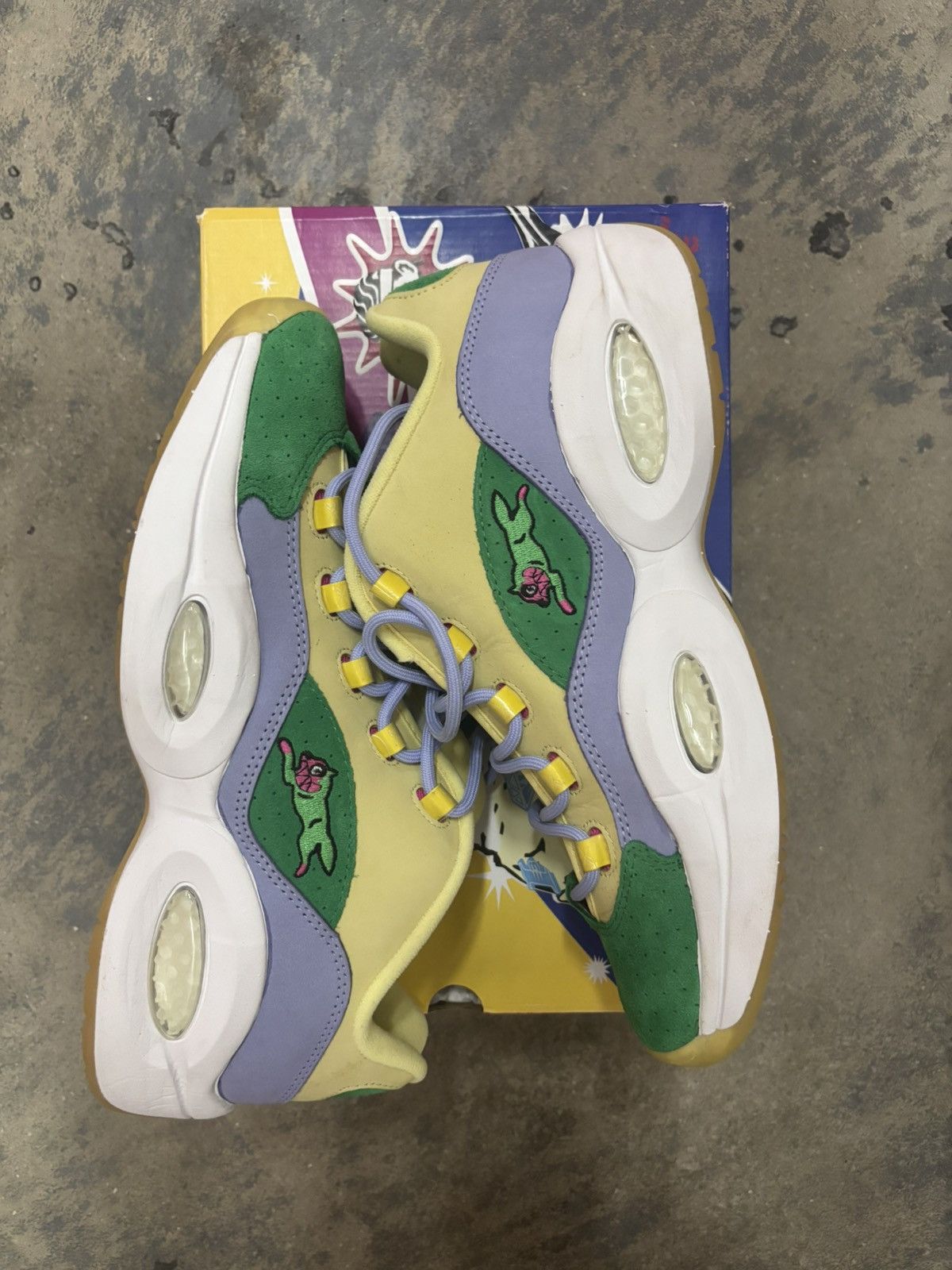 Icecream × Reebok BBC Ice Cream x Question Low Size US 11.5 / EU 44-45 - 13 Thumbnail