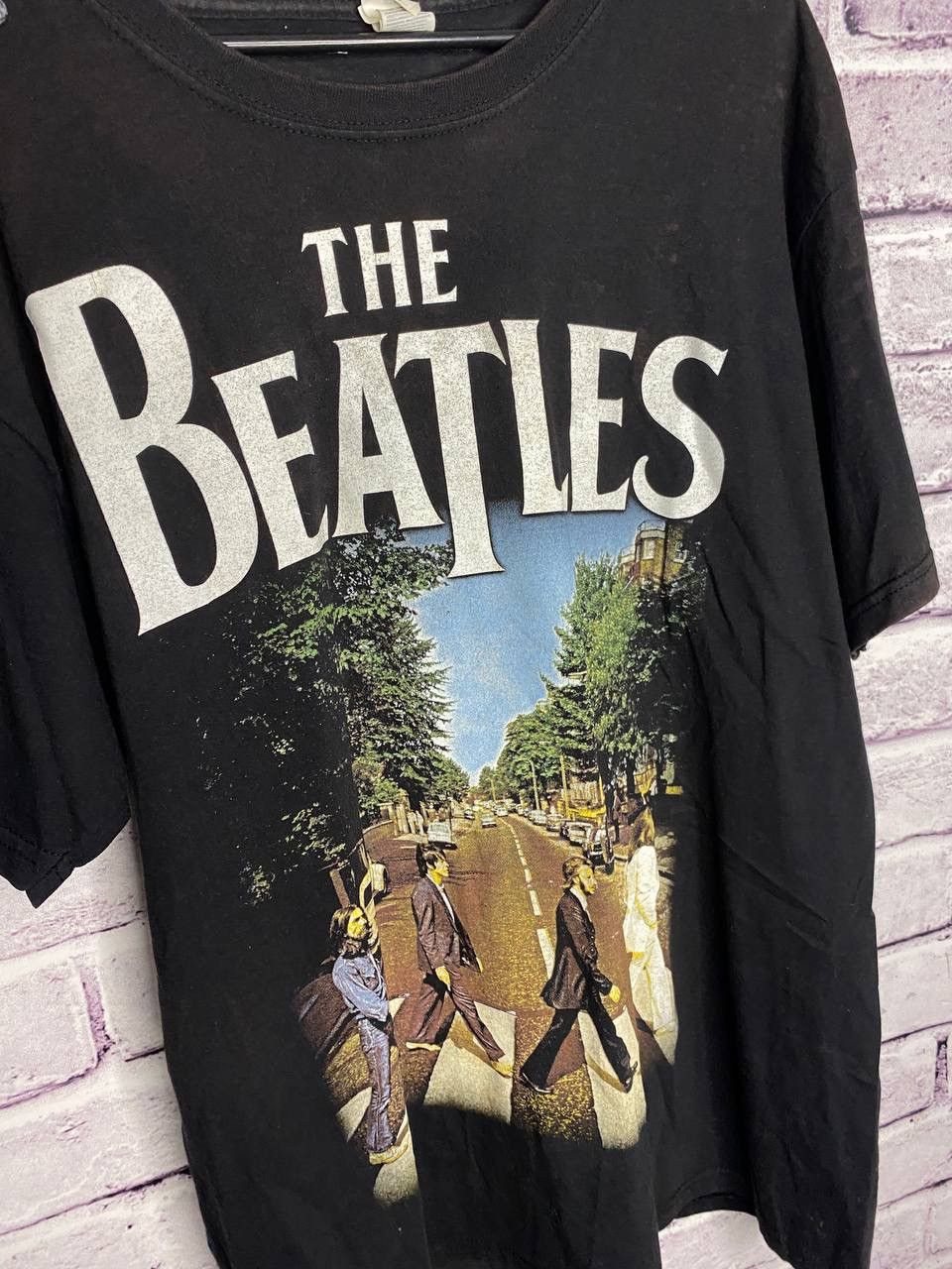 Band Tees MENS T-shirt Vintage Y2K the Beatles Abbey Roads STREETWEAR Size US XL / EU 56 / 4 - 6 Thumbnail
