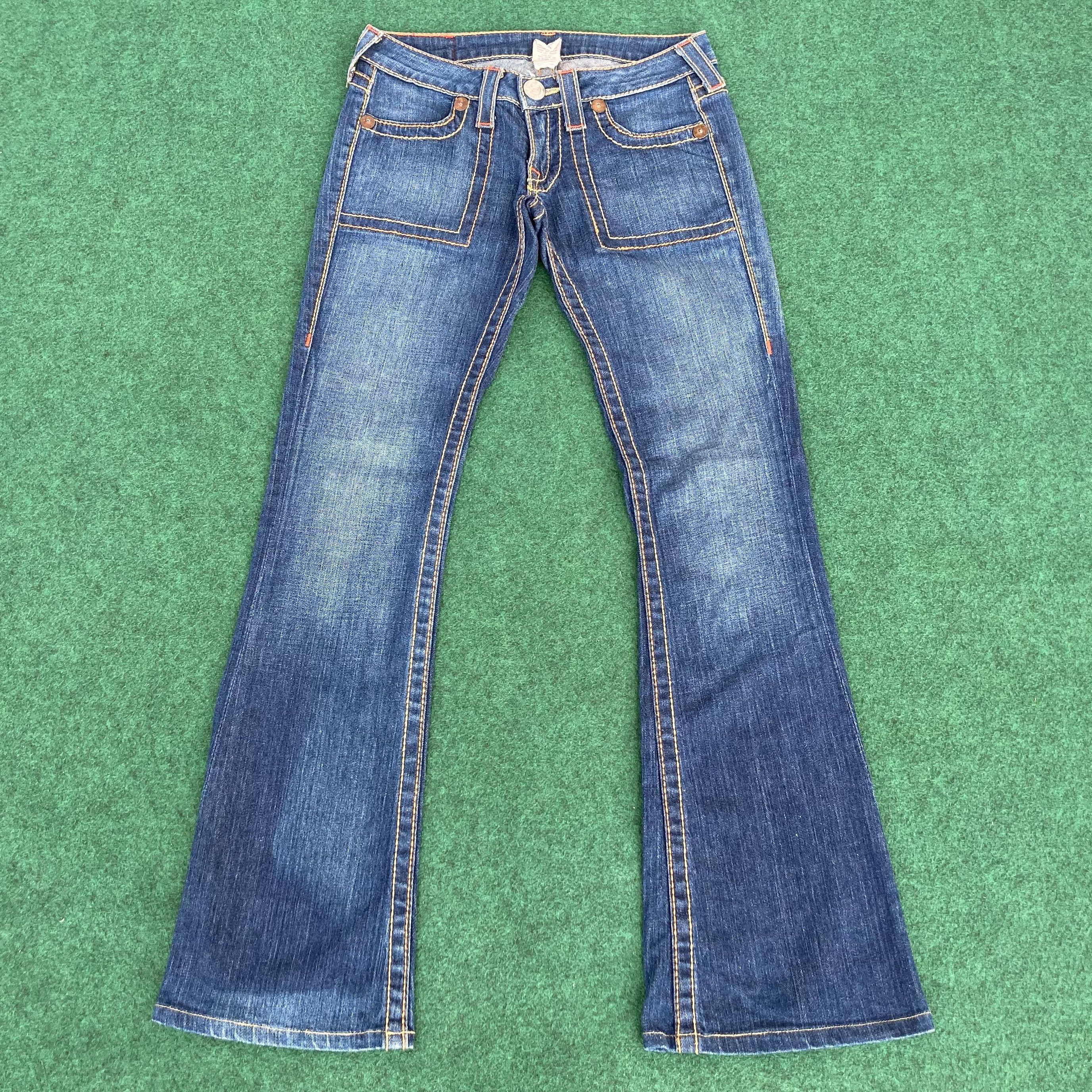 True Religion × Vintage Vtg True Religion Denim Jeans Women Sz 25 Pant Size 25" / US 0 / IT 36 - 1 Thumbnail