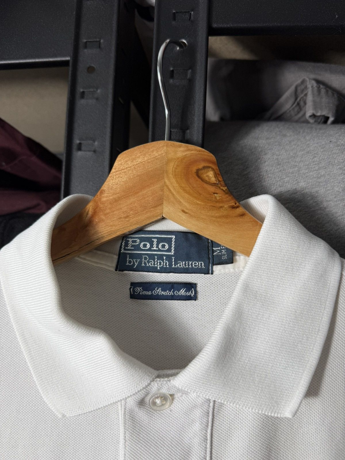 Polo Ralph Lauren Polo Ralph Lauren White Polo Shirt Vintage Pima Cotton M Size US M / EU 48-50 / 2 - 7 Thumbnail