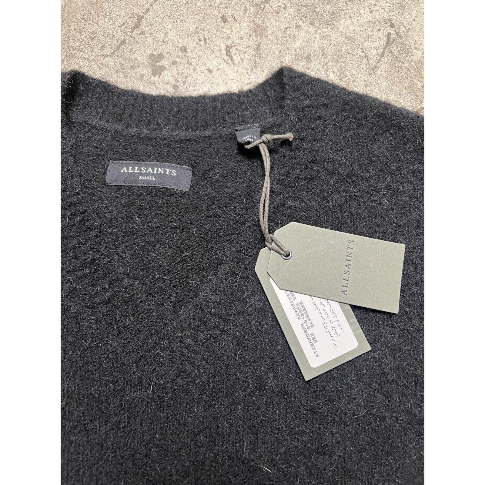 Allsaints NWT All Saints Mens Knitted Bronx Tank Top $219 Alpaca S Size US S / EU 44-46 / 1 - 3 Thumbnail