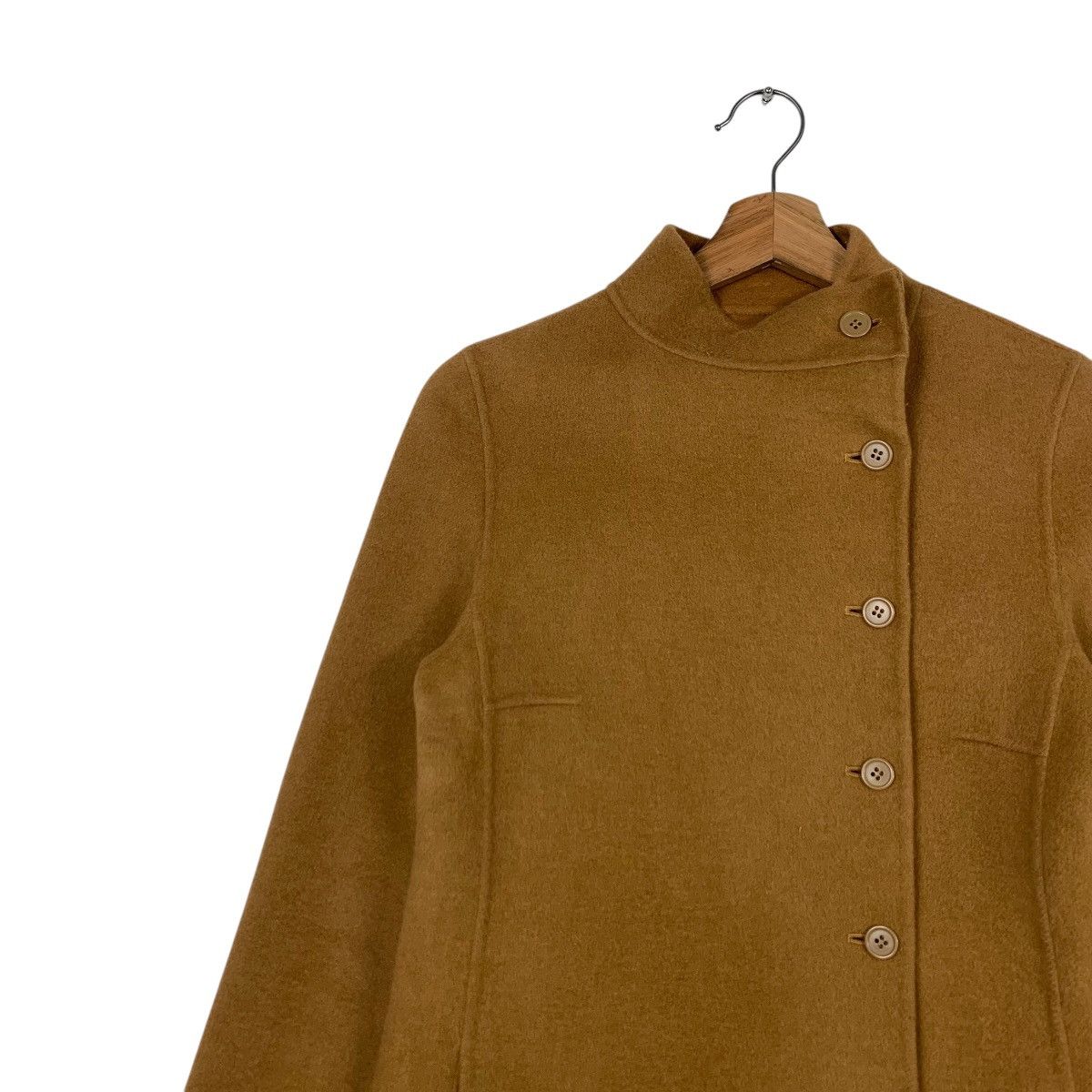 Paul & Joe PAUL & JOE Asymmetrical Wool Jacket #2079-C91 Size XS / US 0-2 / IT 36-38 - 3 Thumbnail