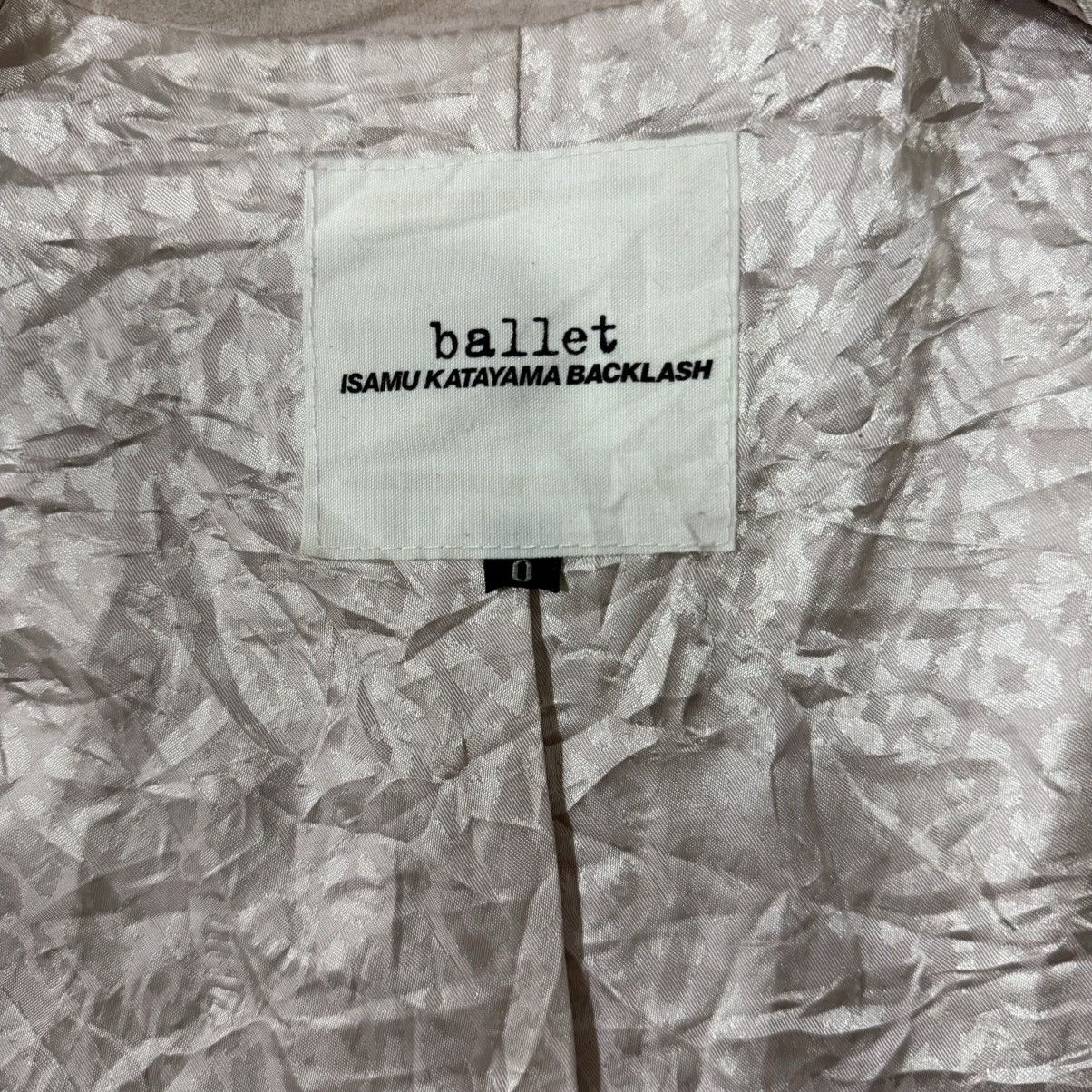 Isamu Katayama Backlash Isamu Katayama Backlash Ballet Double Collar Leather Jacket Size XS / US 0-2 / IT 36-38 - 21 Thumbnail