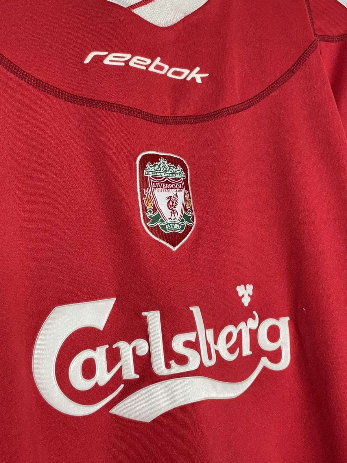 Reebok Liverpool FC Reebok 2002/04 Home Vintage Football Shirt Size US L / EU 52-54 / 3 - 3 Thumbnail
