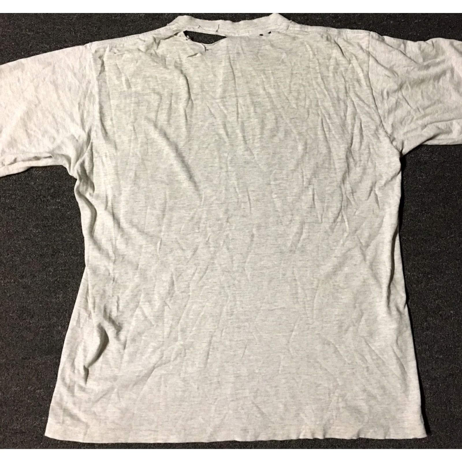 Jansport VINTAGE Baylor University Thrashed 90s Distressed Shirt XL Gray USA College University JanSport T-Shirt Mens Logo/Graphic Tee Size US XL / EU 56 / 4 - 7 Thumbnail