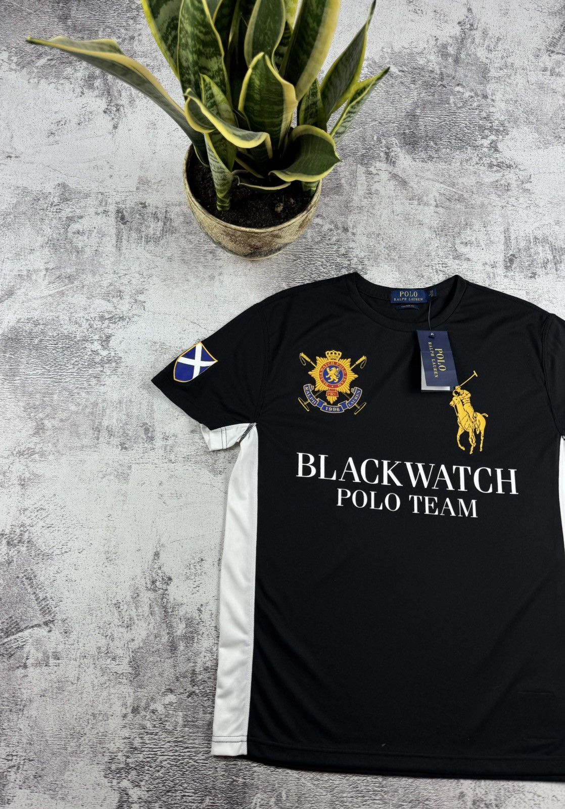 Polo Ralph Lauren NEW Polo Ralph Lauren USA Blackwatch Big Pony T Shirt Tee Size US S / EU 44-46 / 1 - 2 Thumbnail