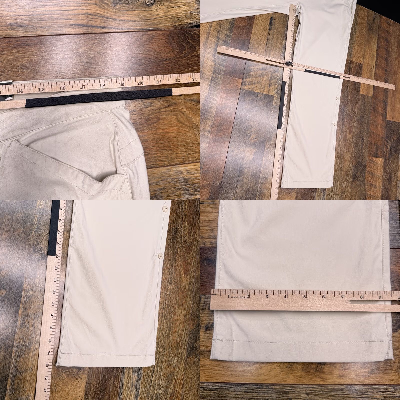 Eddie Bauer Eddie Bauer Travex Pants Womens 16 Tan Mid Rise Stretch New Casual Straight Cargo Hiking Fall Spring Summer Winter Men/Women? Size 38" / US 16 / IT 52 - 9 Thumbnail
