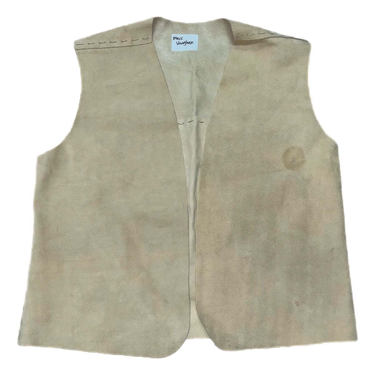 Macc Vaughan Handmade Suede Vest