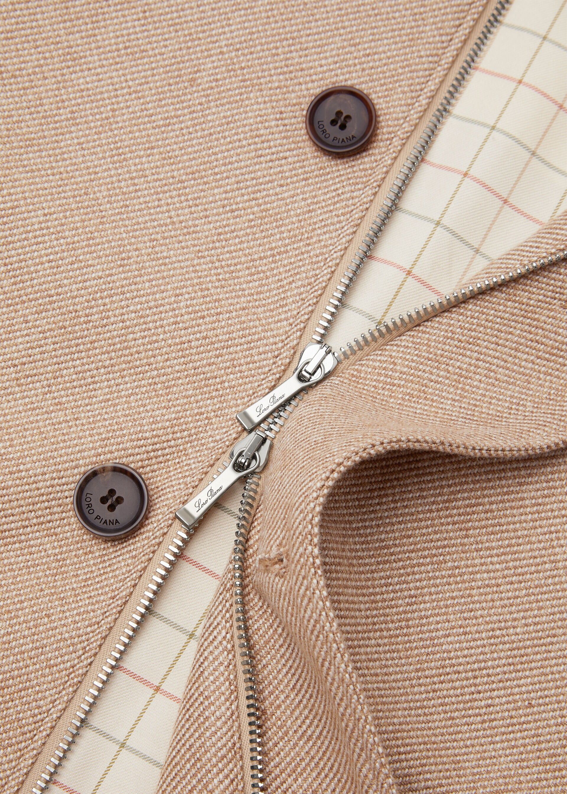 Loro Piana os11x0426 FAQ6868 Roadster Mini Jacket in Rawhide Size L / US 10 / IT 46 - 8 Thumbnail