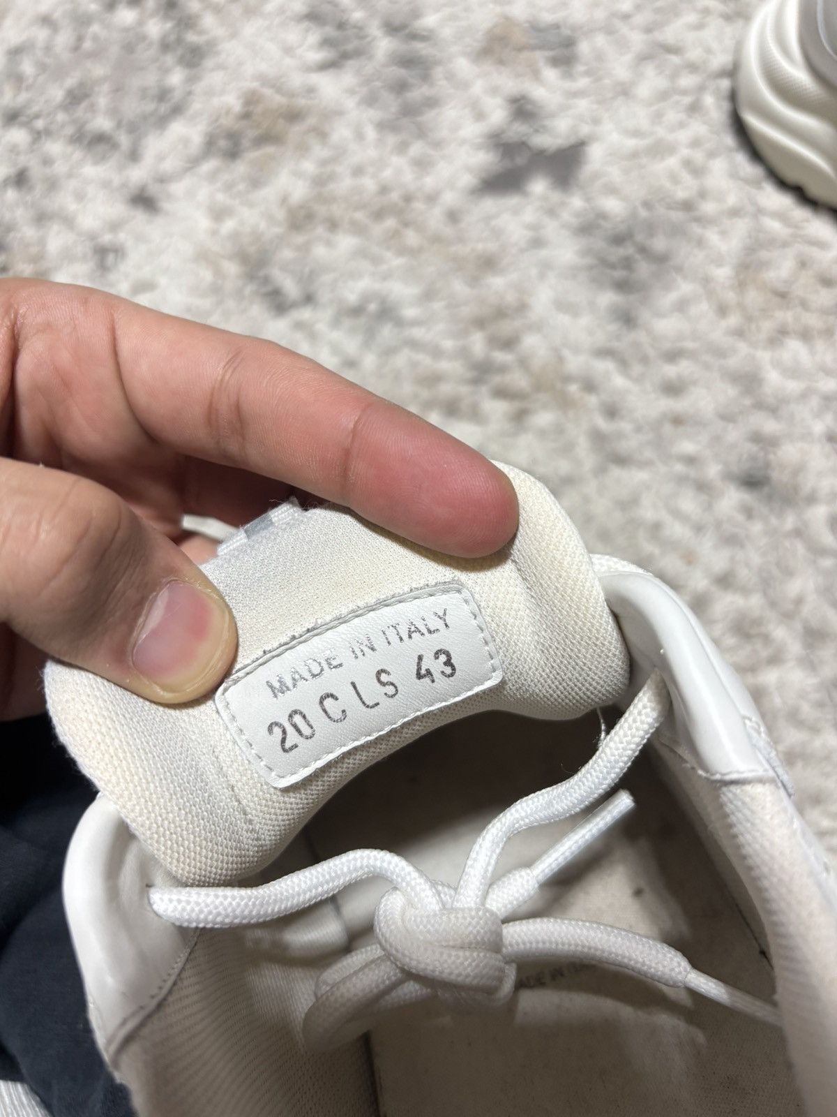 Dior Dior Sneakers White Grey Mesh – Size EU 43 (US 10) Size US 10 / EU 43 - 5 Thumbnail
