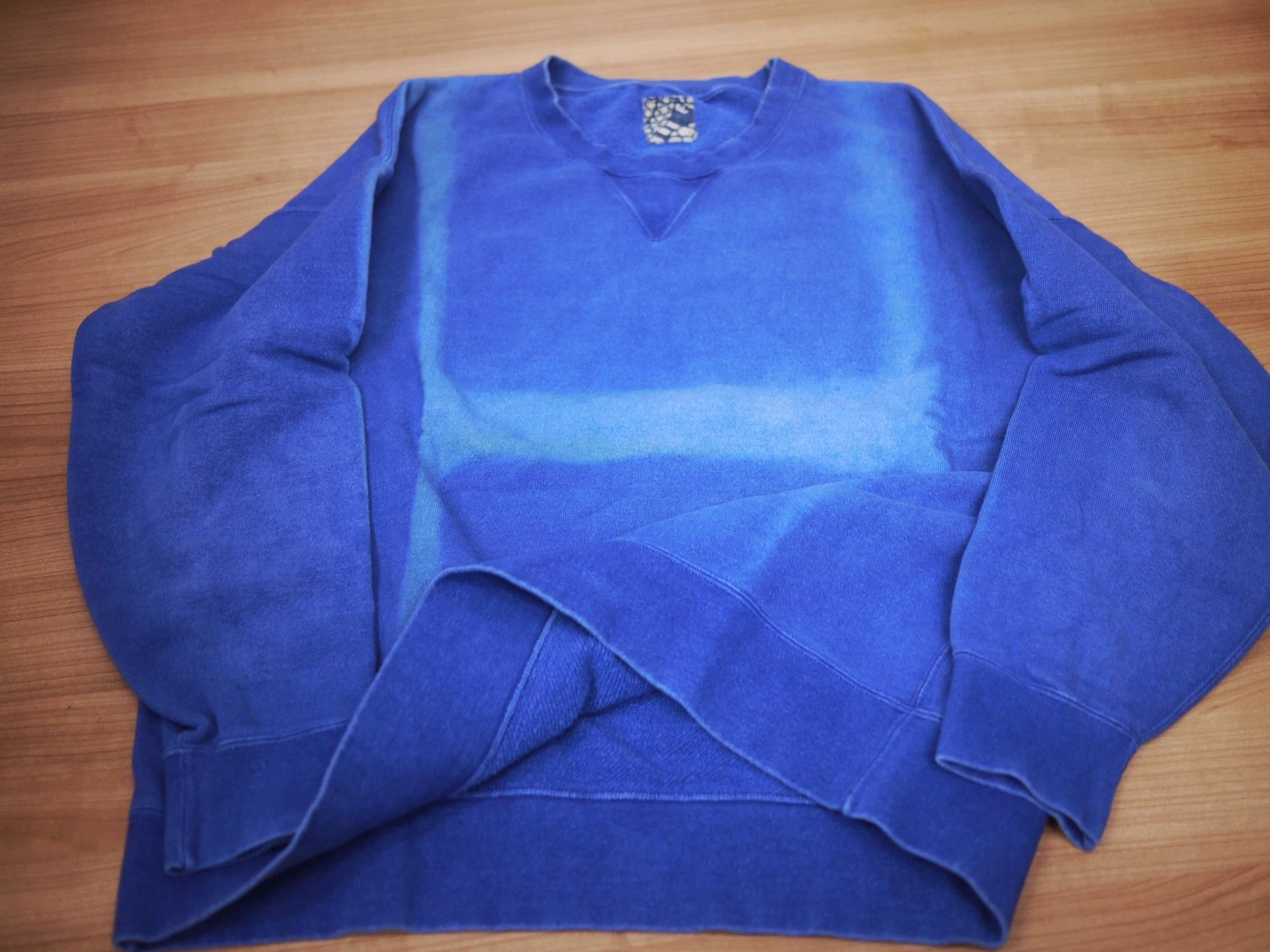 Visvim VISVIM JUMBO SWEAT CREW 2-Pack Indigo (ICT) & Grey 3 used Size US L / EU 52-54 / 3 - 3 Thumbnail