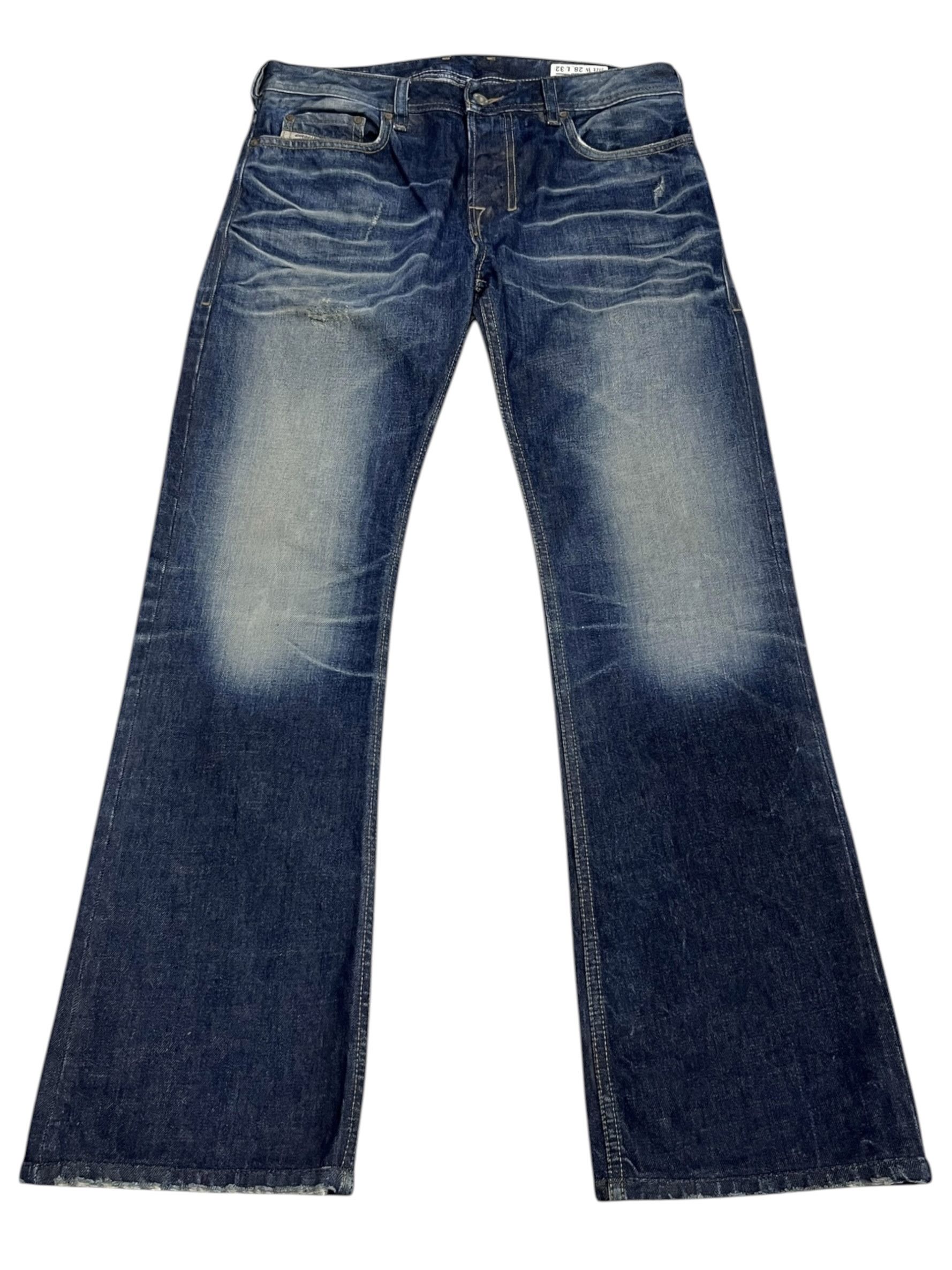 Diesel RARE🔥Vintage DIESEL ZATINY Mud Wash Regular Bootcut Flare💥 Size US 29 - 3 Thumbnail