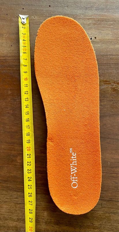 Off-White Off-White Glove Slip On Orange / Black Sneakers Size US 9 / EU 42 - 2 Thumbnail