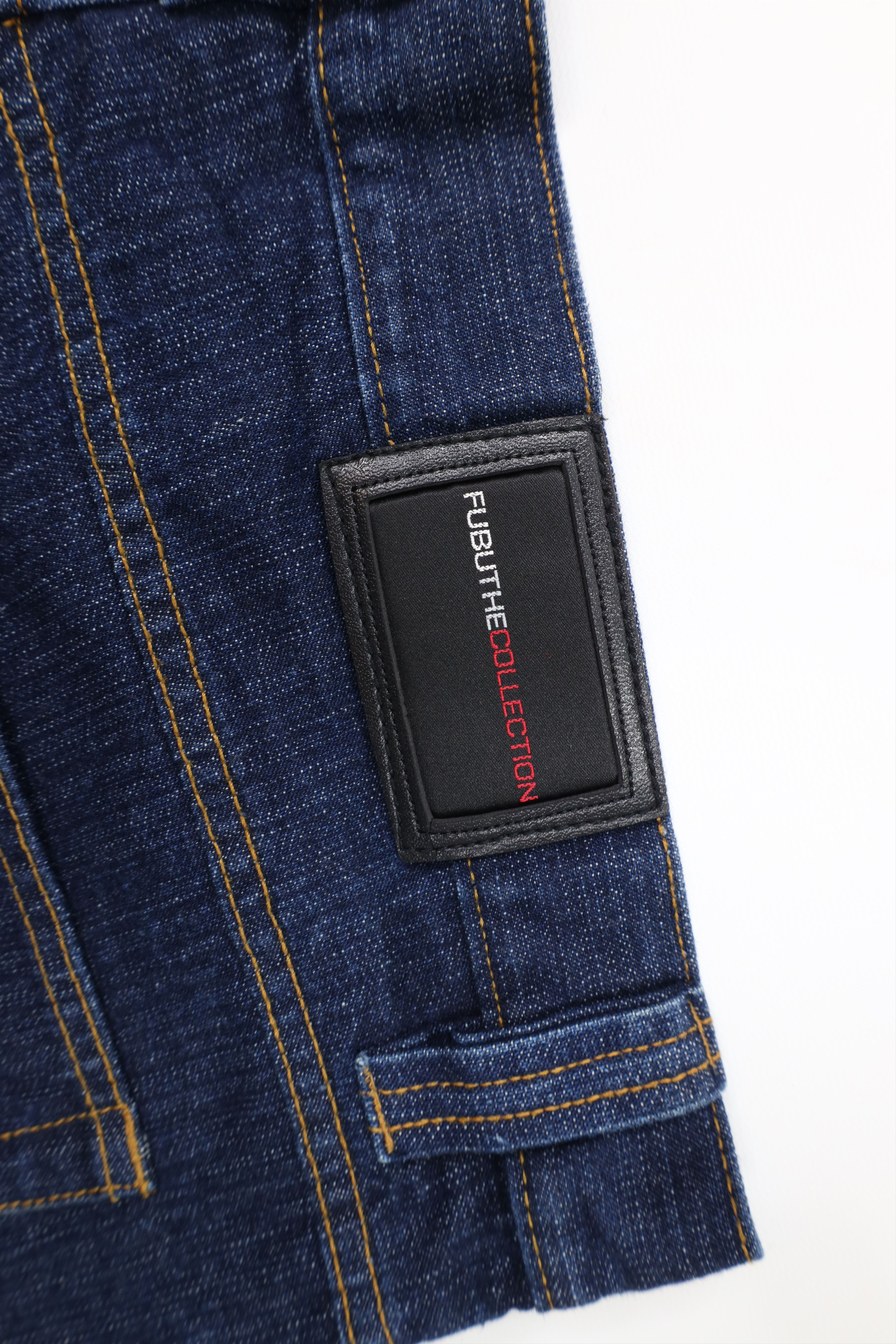 Fubu Vintage 90s Y2K FUBU Relaxed Fit Denim Jean Shorts Jorts Size US 38 / EU 54 - 13 Thumbnail