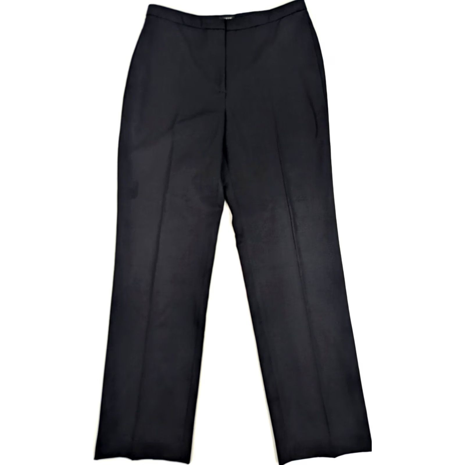 J.Crew J.CREW Cafe Capri Wool Crepe Lined Pants Women 29x31 Draping Flowing Straight Pants Size 28" / US 6 / IT 42 - 2 Thumbnail