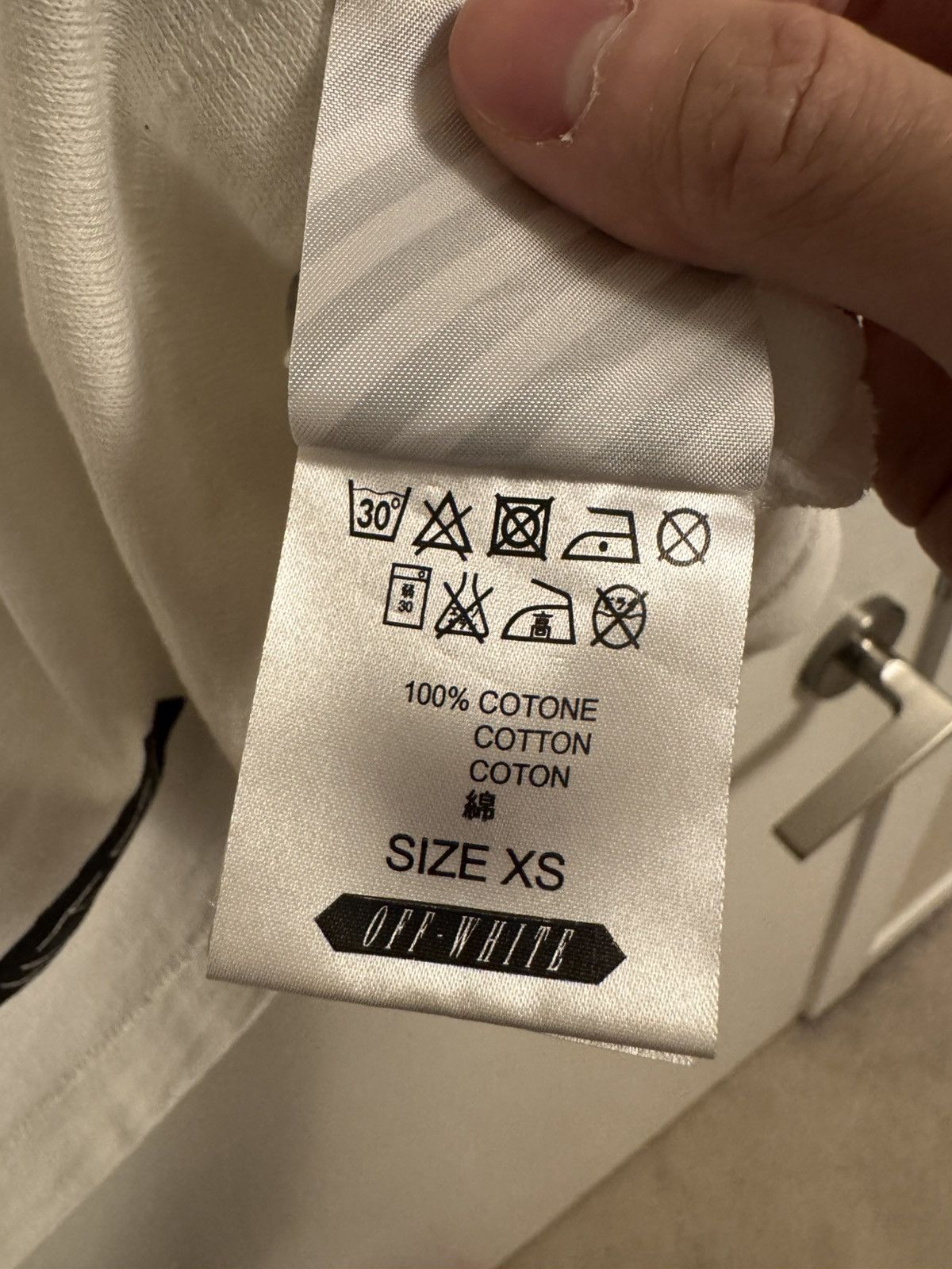 Off-White Off White Logo Tee Size US XS / EU 42 / 0 - 8 Thumbnail