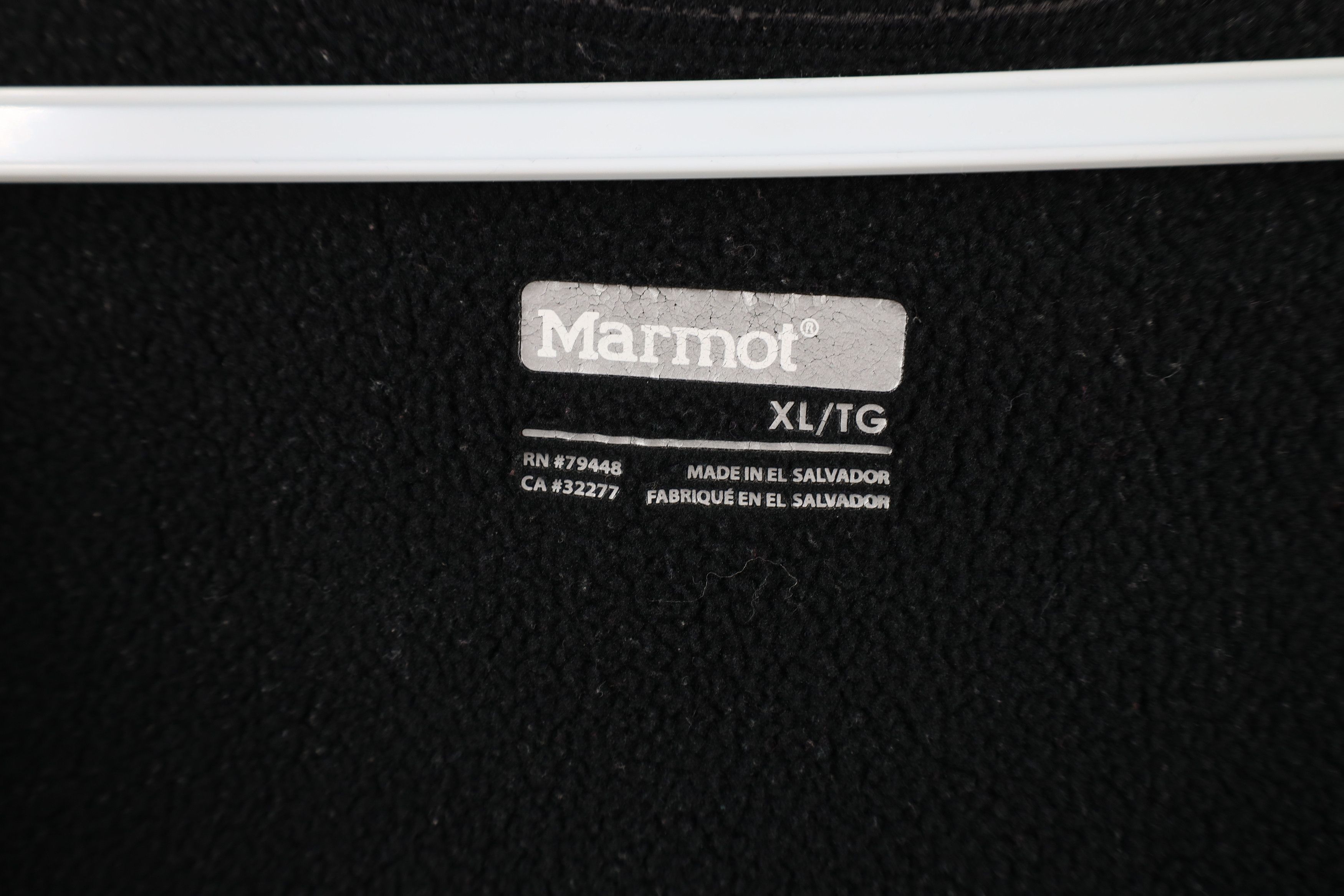 Marmot × Vintage Marmot Fleece Lined Hiking Outdoor Full Zip Jacket Black Size US XL / EU 56 / 4 - 10 Thumbnail