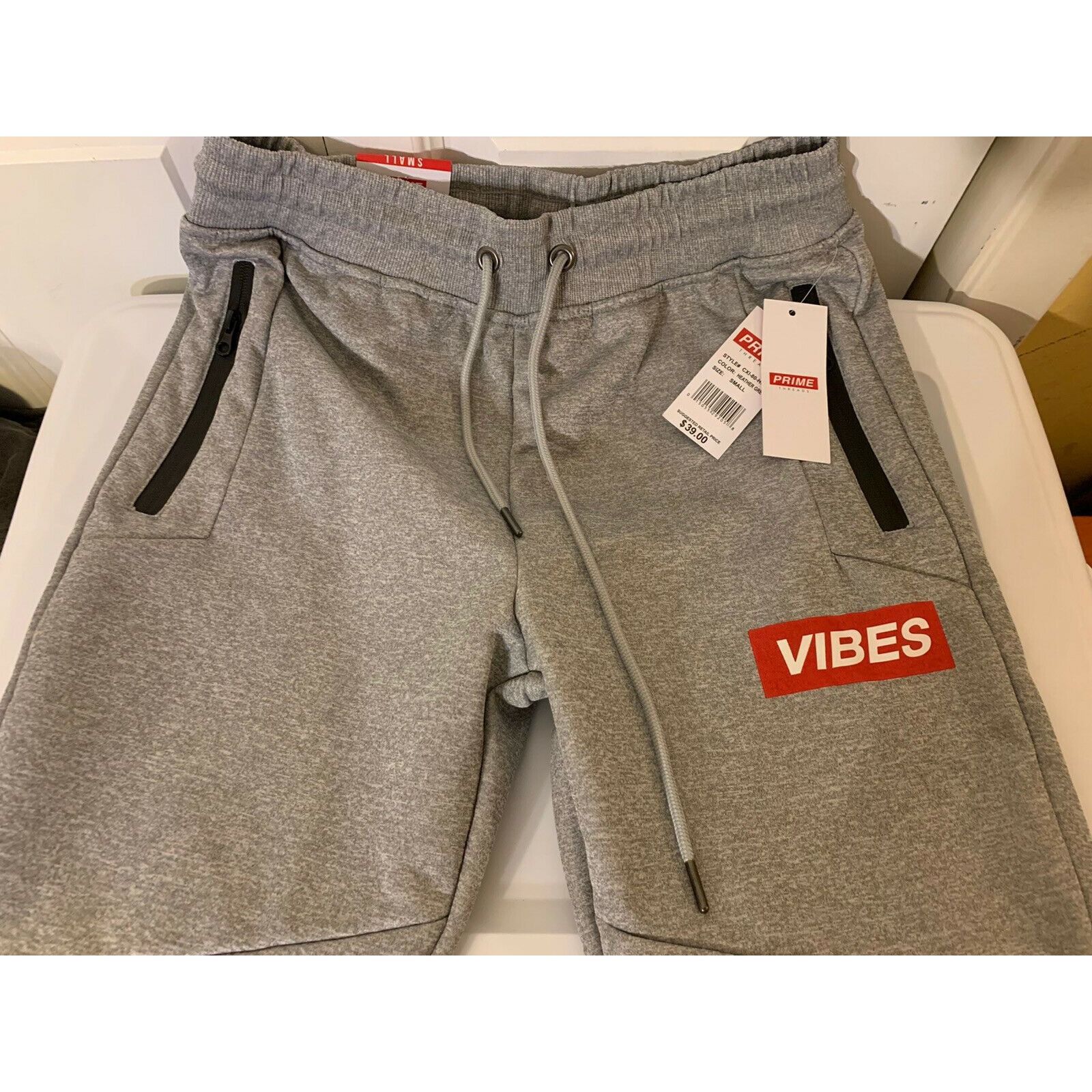Other Prime Threads Men’s Sz S Gray Vibes Jogger Pant Size US 32 / EU 48 - 6 Thumbnail