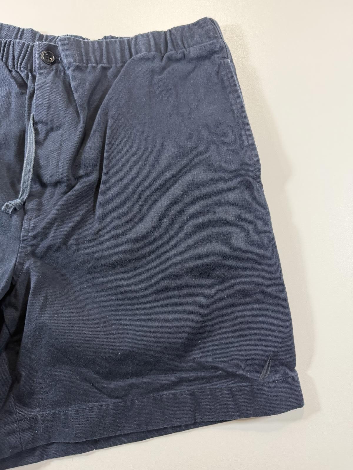 Other Nautica Men's Navy Blue Casual Drawstring Shorts Size US 32 / EU 48 - 2 Thumbnail
