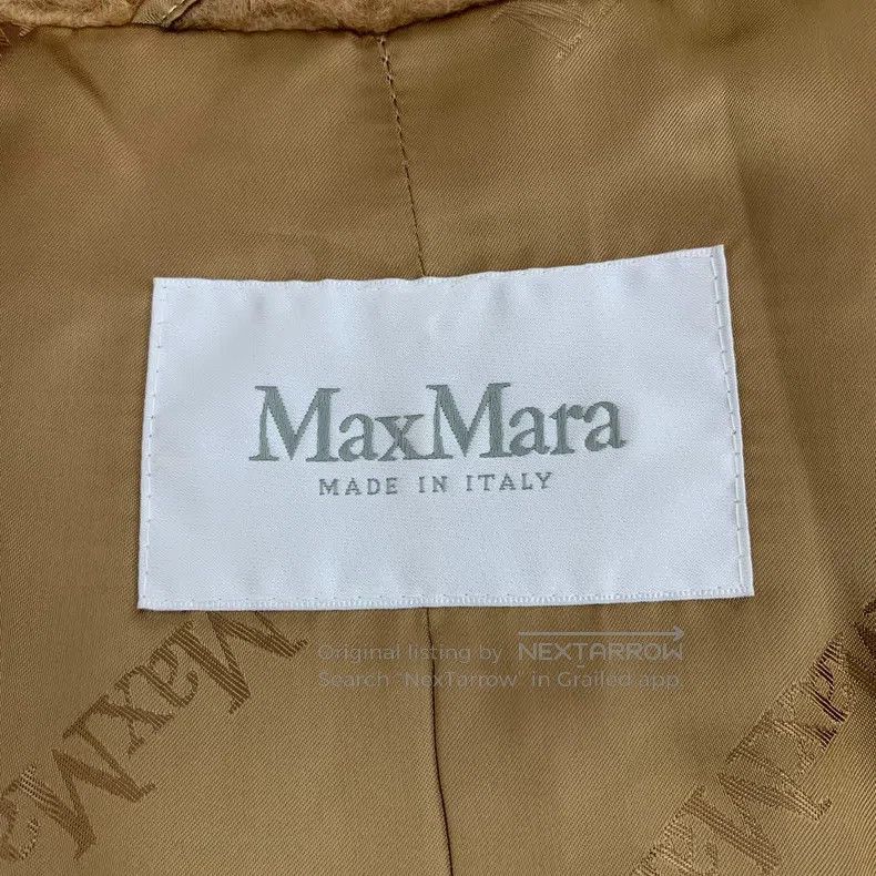 Max Mara Max Mara Camel Teddy Camel Hair Lapel Double Breasted Long Size S / US 4 / IT 40 - 6 Thumbnail
