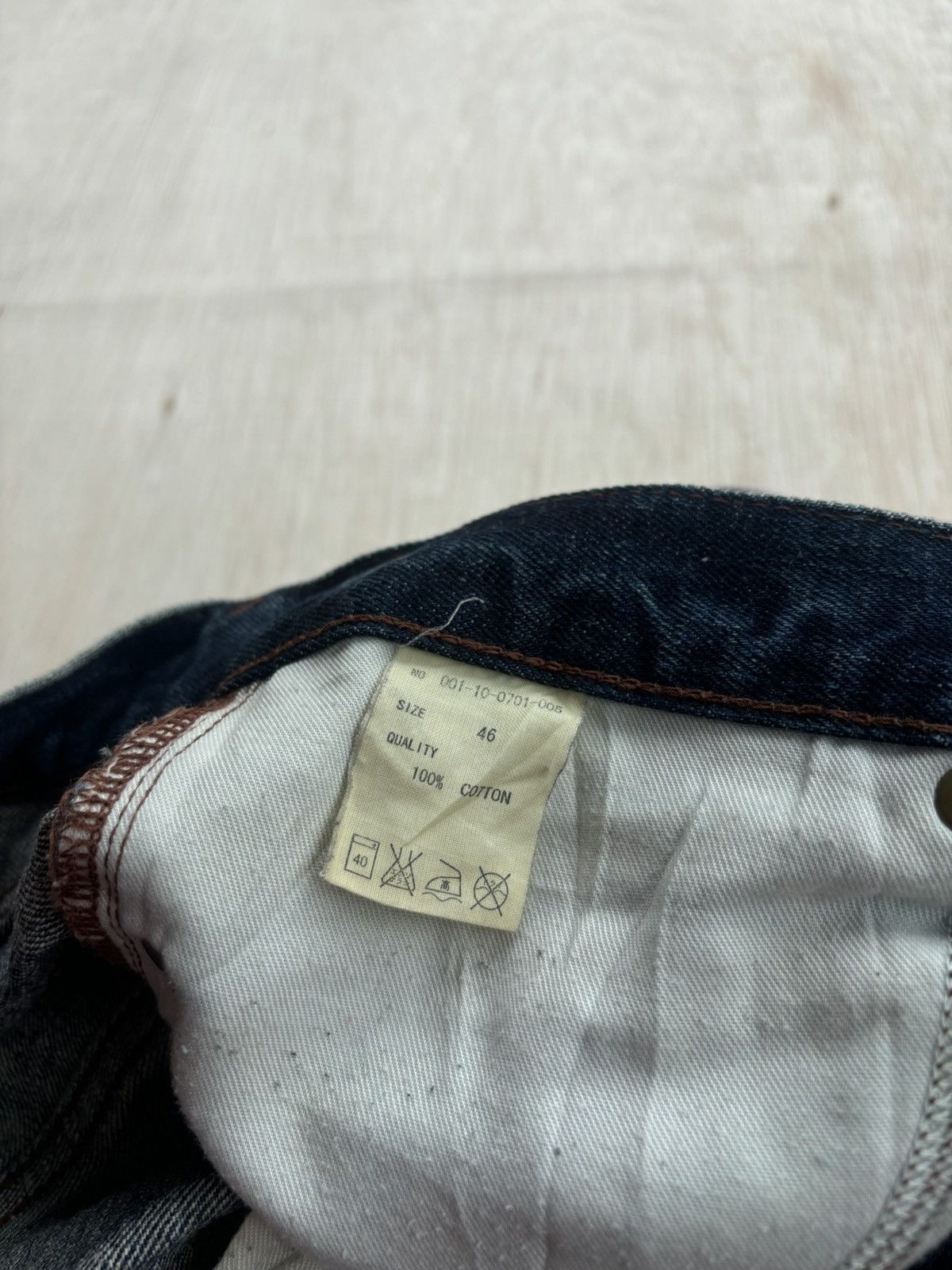 Hysteric Glamour × If Six Was Nine × Japanese Brand Vintage Distressed Denim Ifsixwasnine Lgb Style Jeans Size US 33 - 8 Thumbnail