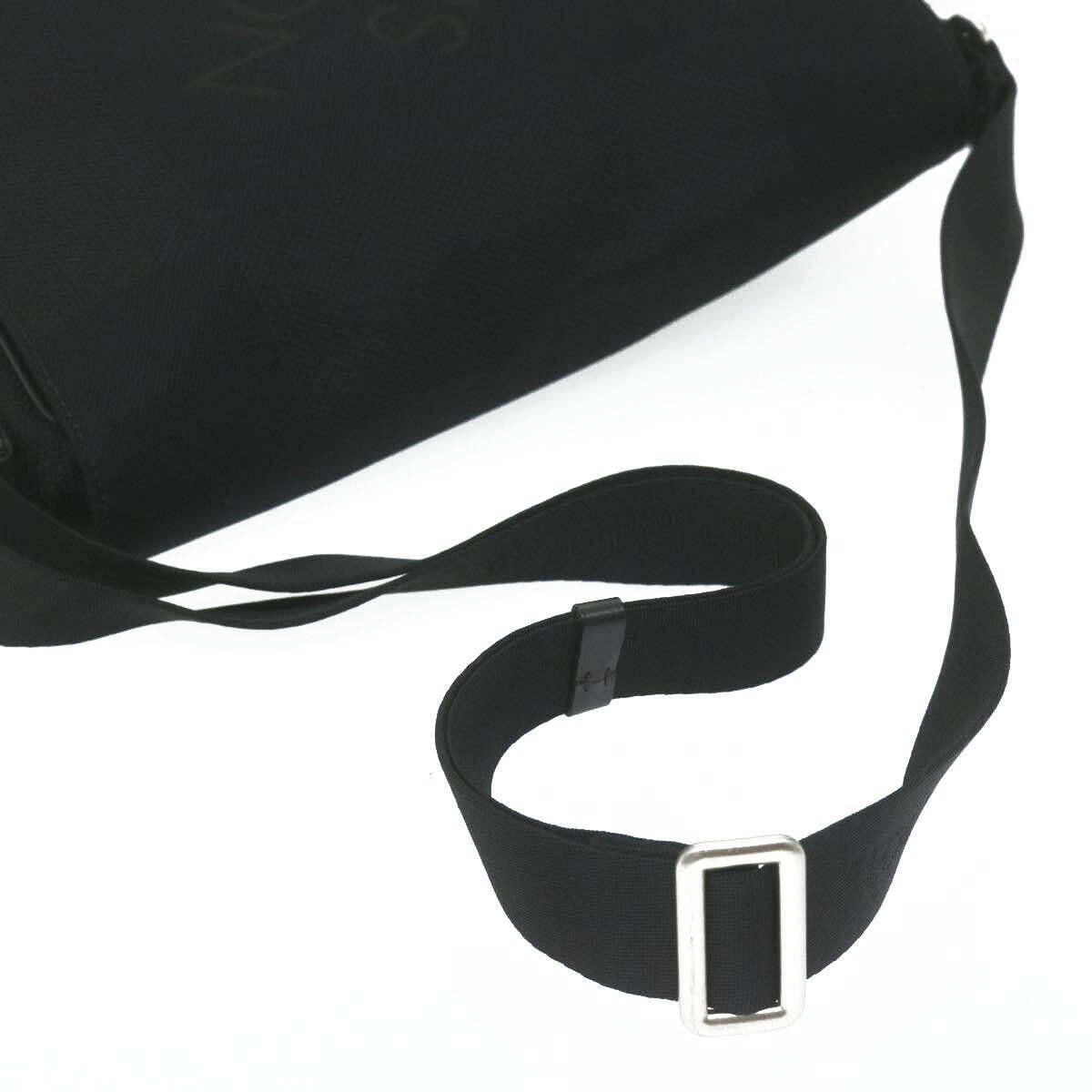 Louis Vuitton LOUIS VUITTON Damier Geant Petit Messenger Bag Black VI5008 Size ONE SIZE - 7 Thumbnail