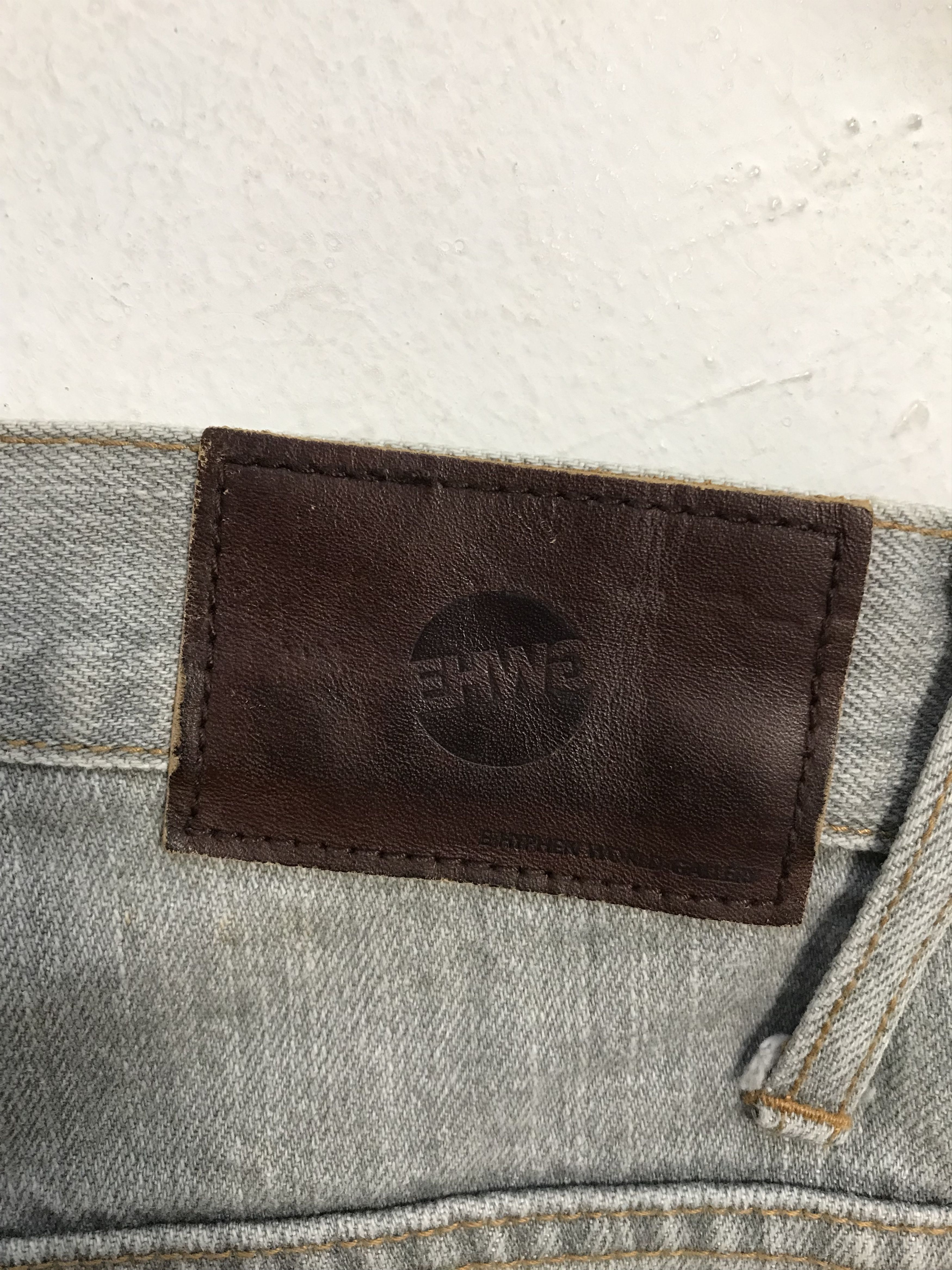 Japanese Brand EhyphenWorldGallery Back Side Pocket Design Lightning Jean Size US 32 / EU 48 - 9 Thumbnail