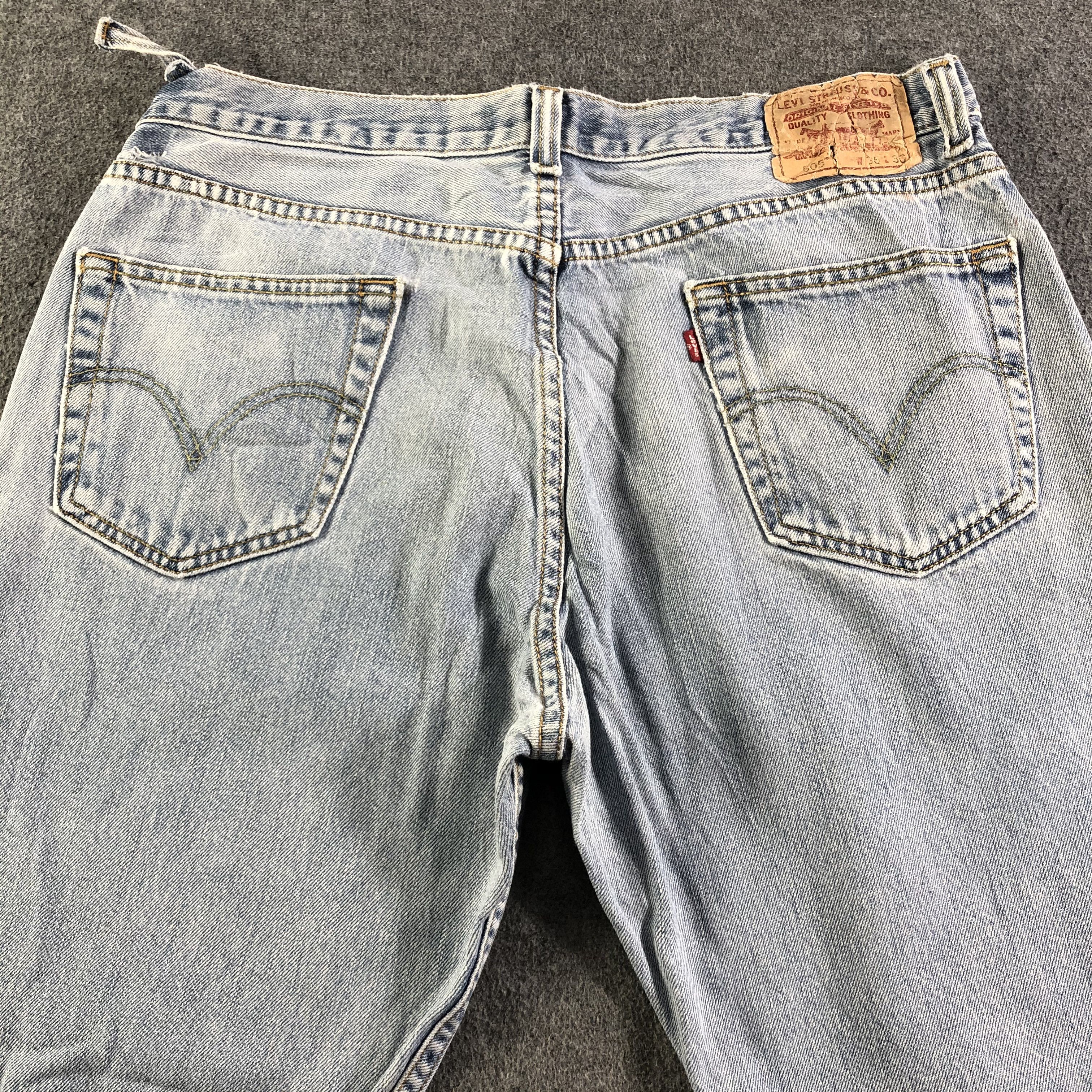 Levi's Vintage Light Wash Levis 505 Jeans-J3069 Size US 36 / EU 52 - 4 Thumbnail